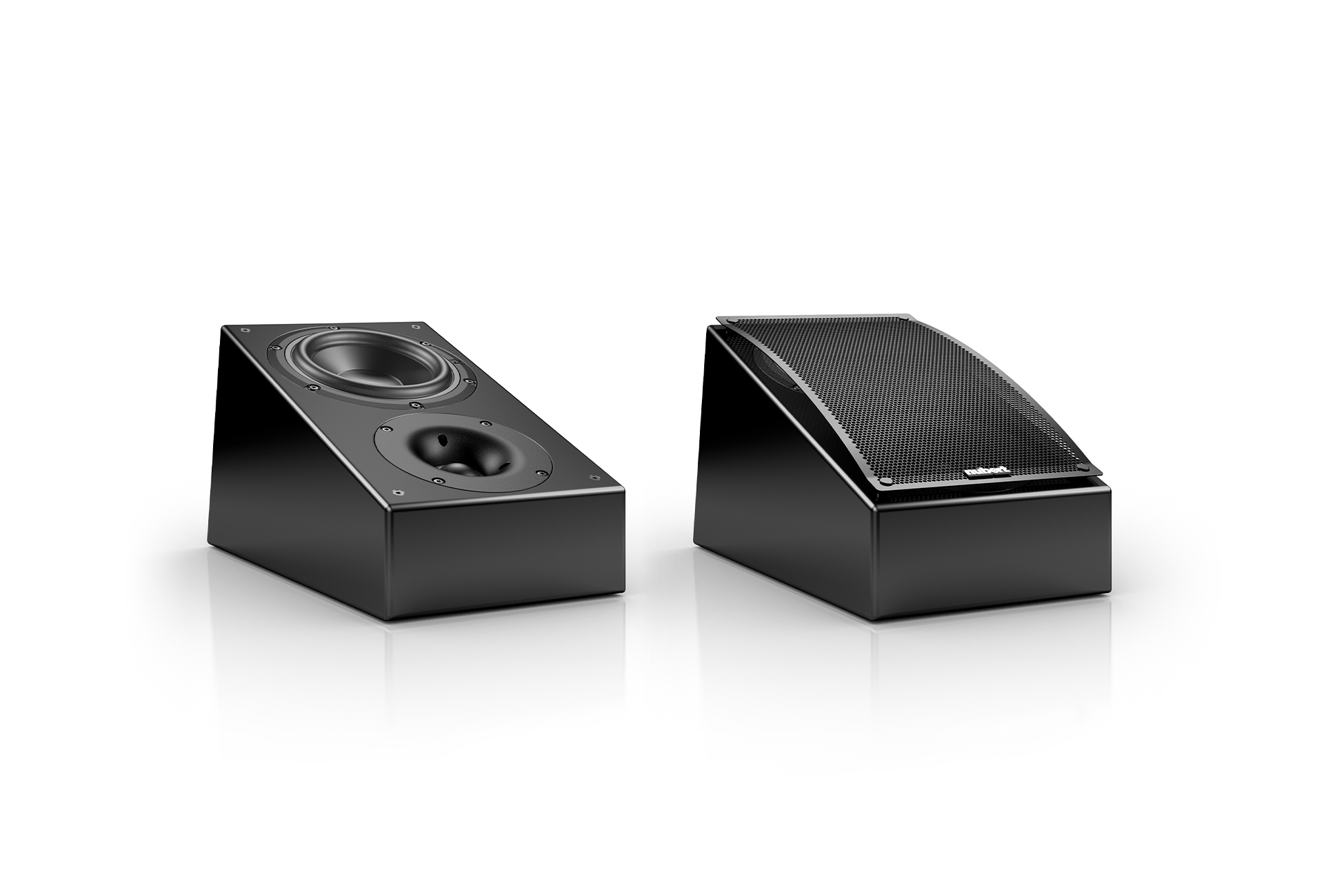nuLine RS-54 Black nuLine RS-54 Black with and without front panel