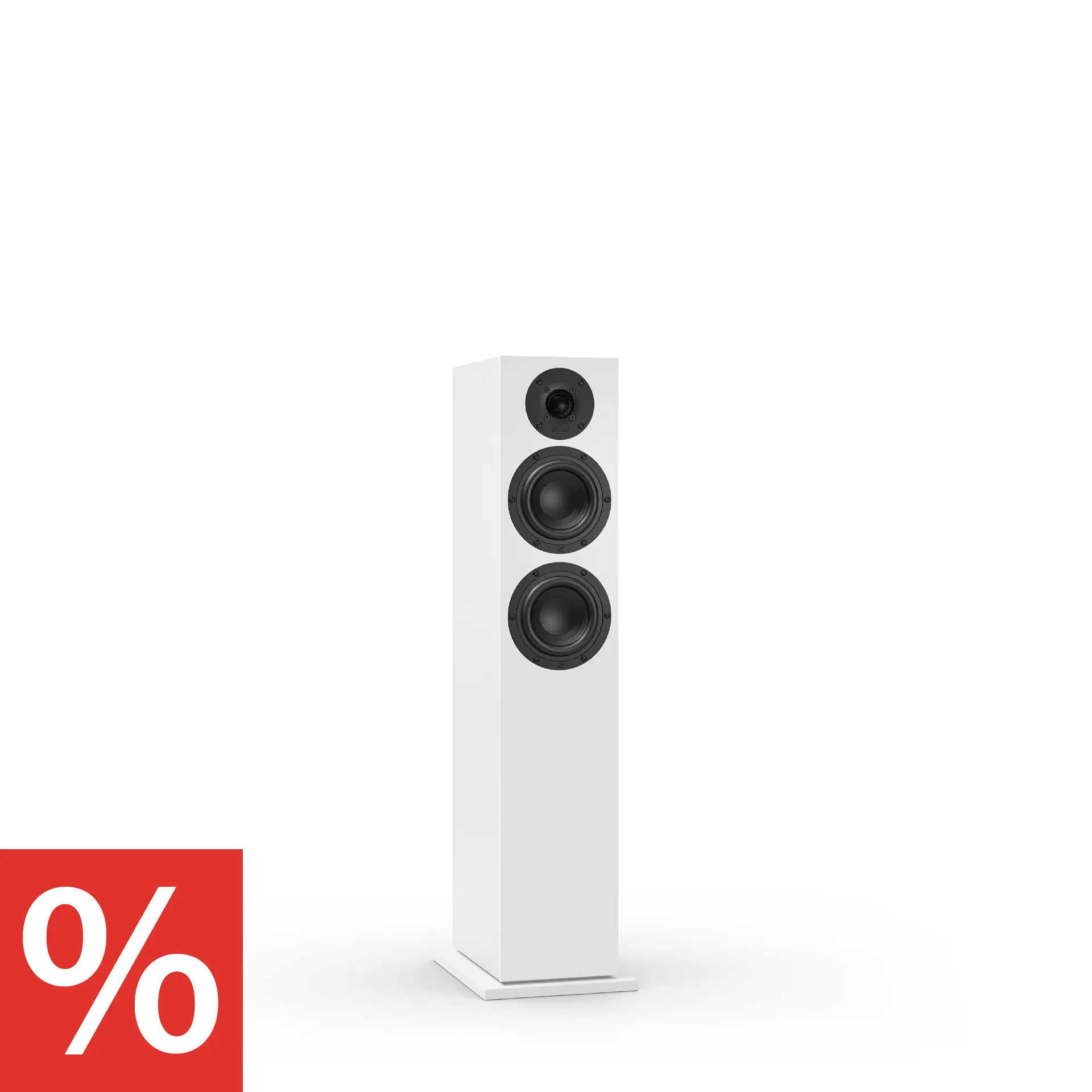 nuBoxx B 60 floorstanding loudspeaker in White B Stock