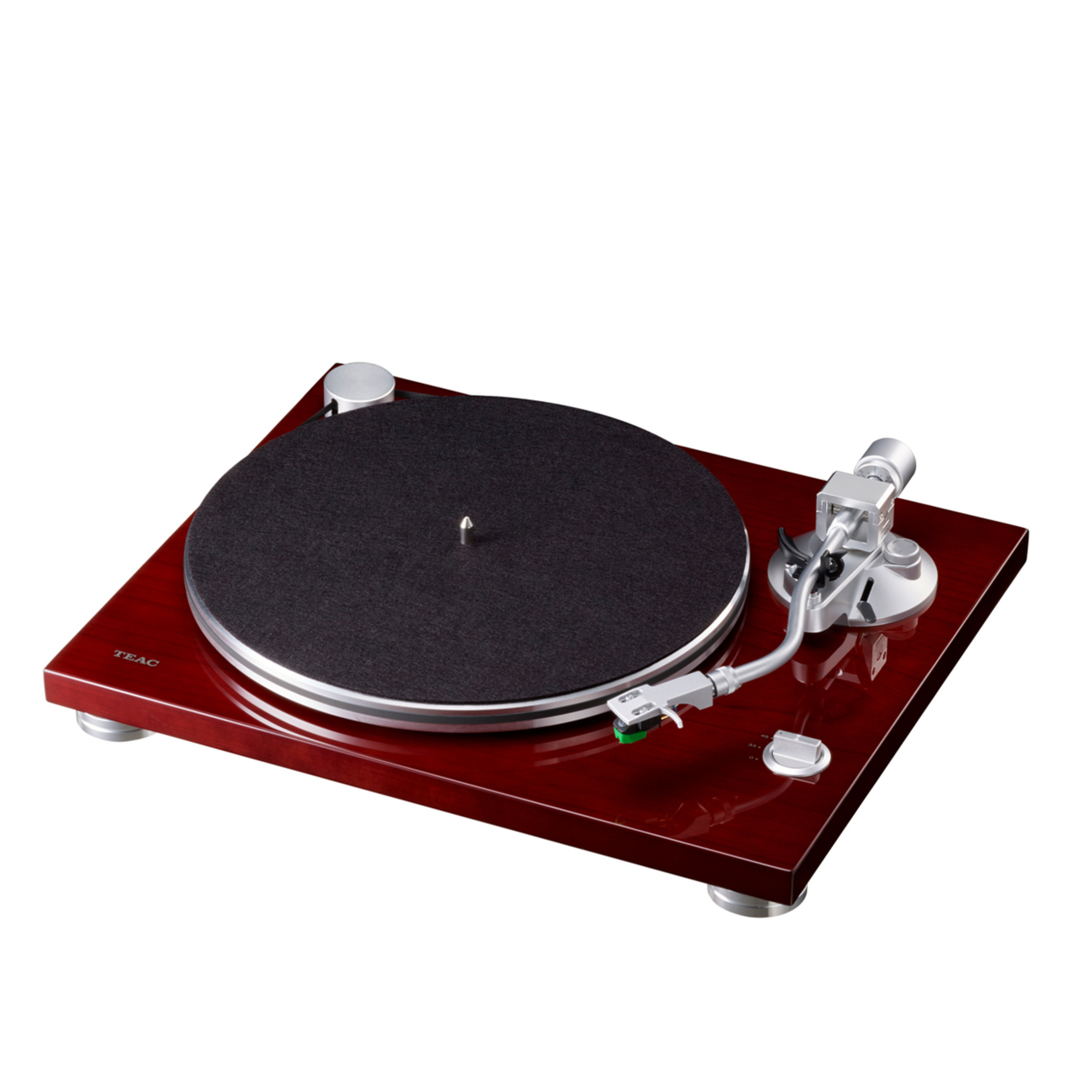 Teac Plattenspieler TN-3B Vorderseite gedreht Teac Plattenspieler TN-3B Vorderseite gedreht