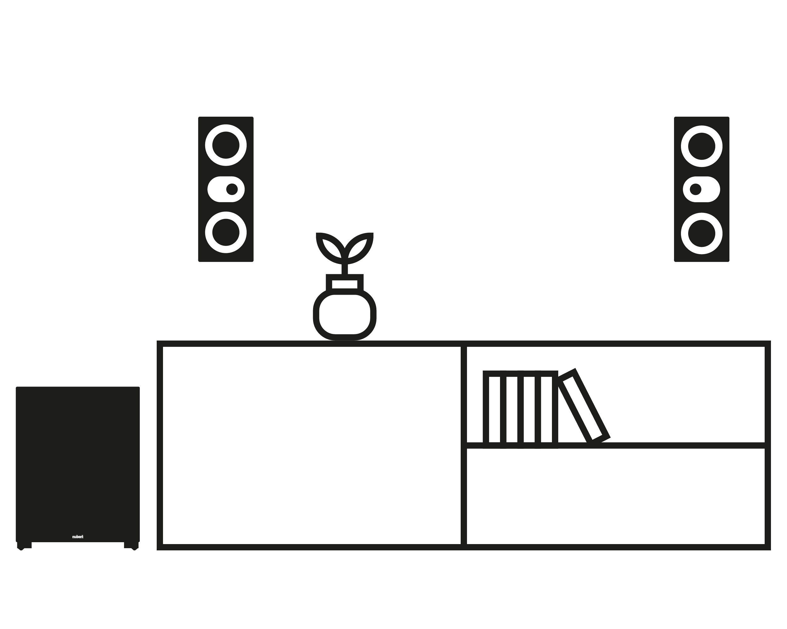 nuLine WS-14 Anwendungsbeispiel Stereo nuLine WS-14 Anwendungsbeispiel Stereo