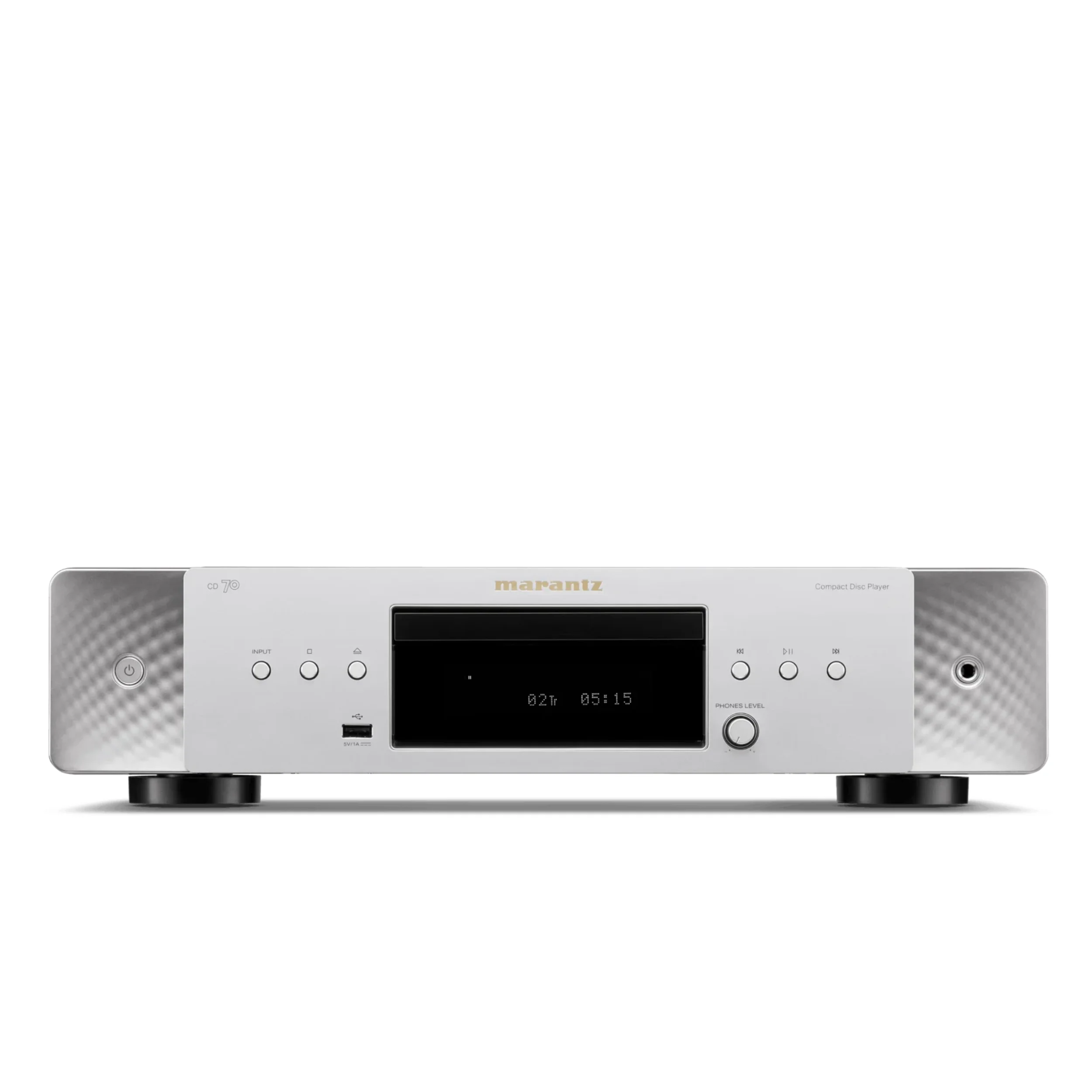 Marantz CD 70 Front Silber