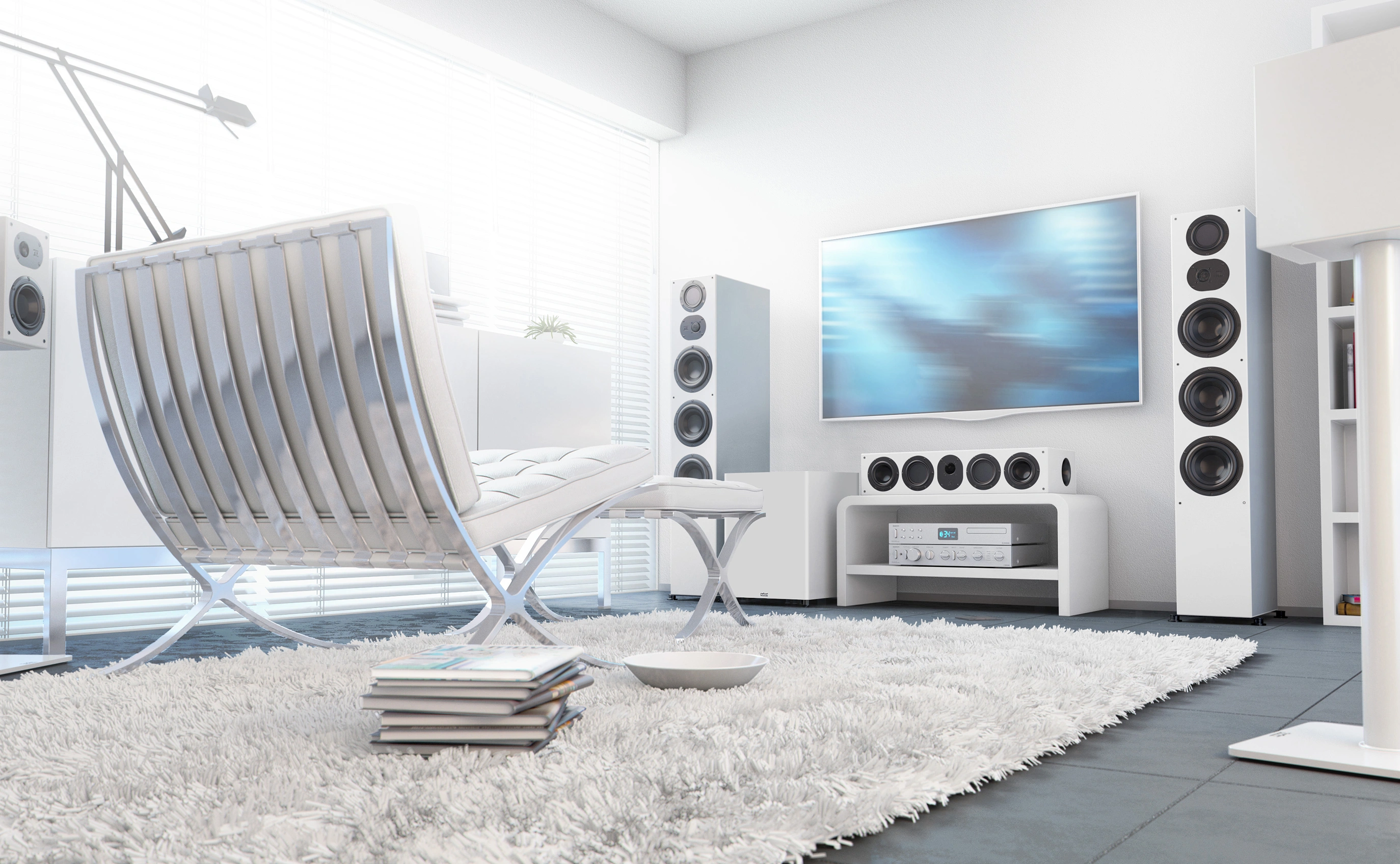 nuLine 334 in white Ambiente