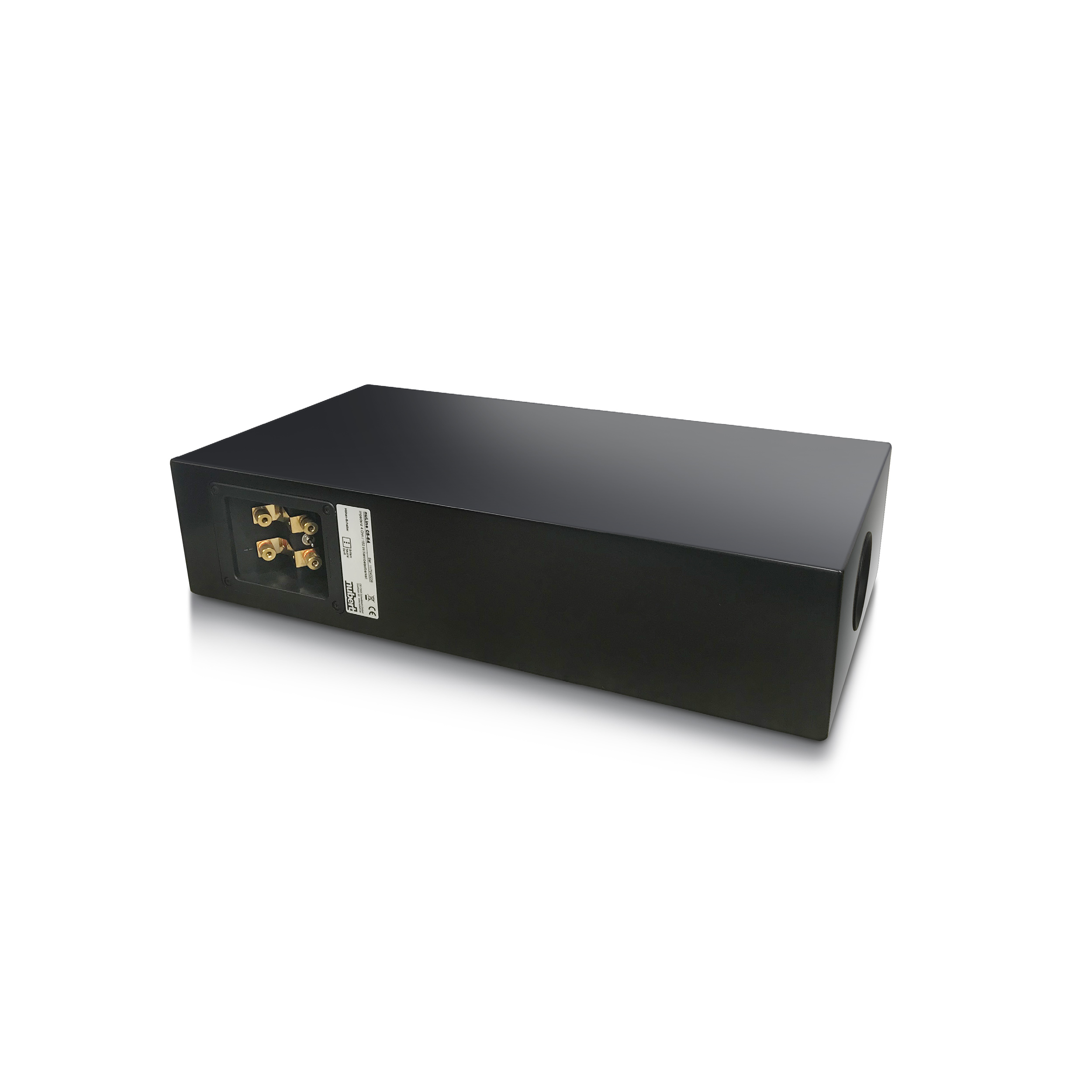 nuLine CS 64 Black nuLine CS 64 centre speaker in Black Backside