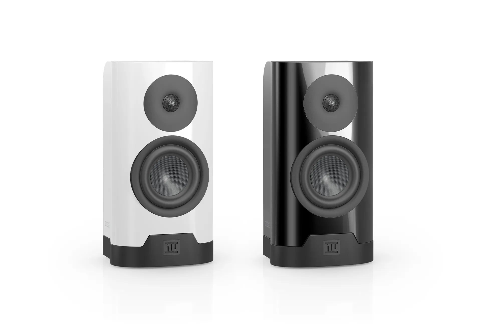 nuVero nova 5 schwarz und weiß Frontansicht