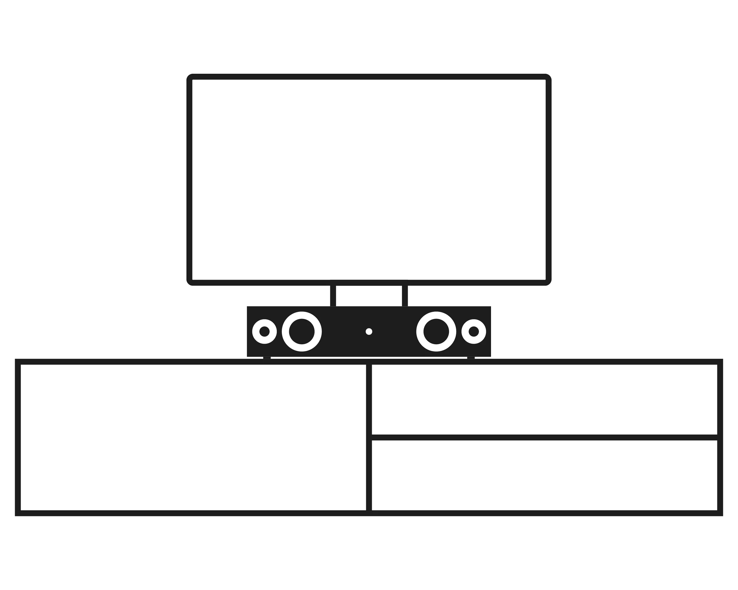 nuBox AS-225 mit TV nuBox AS-225 mit TV