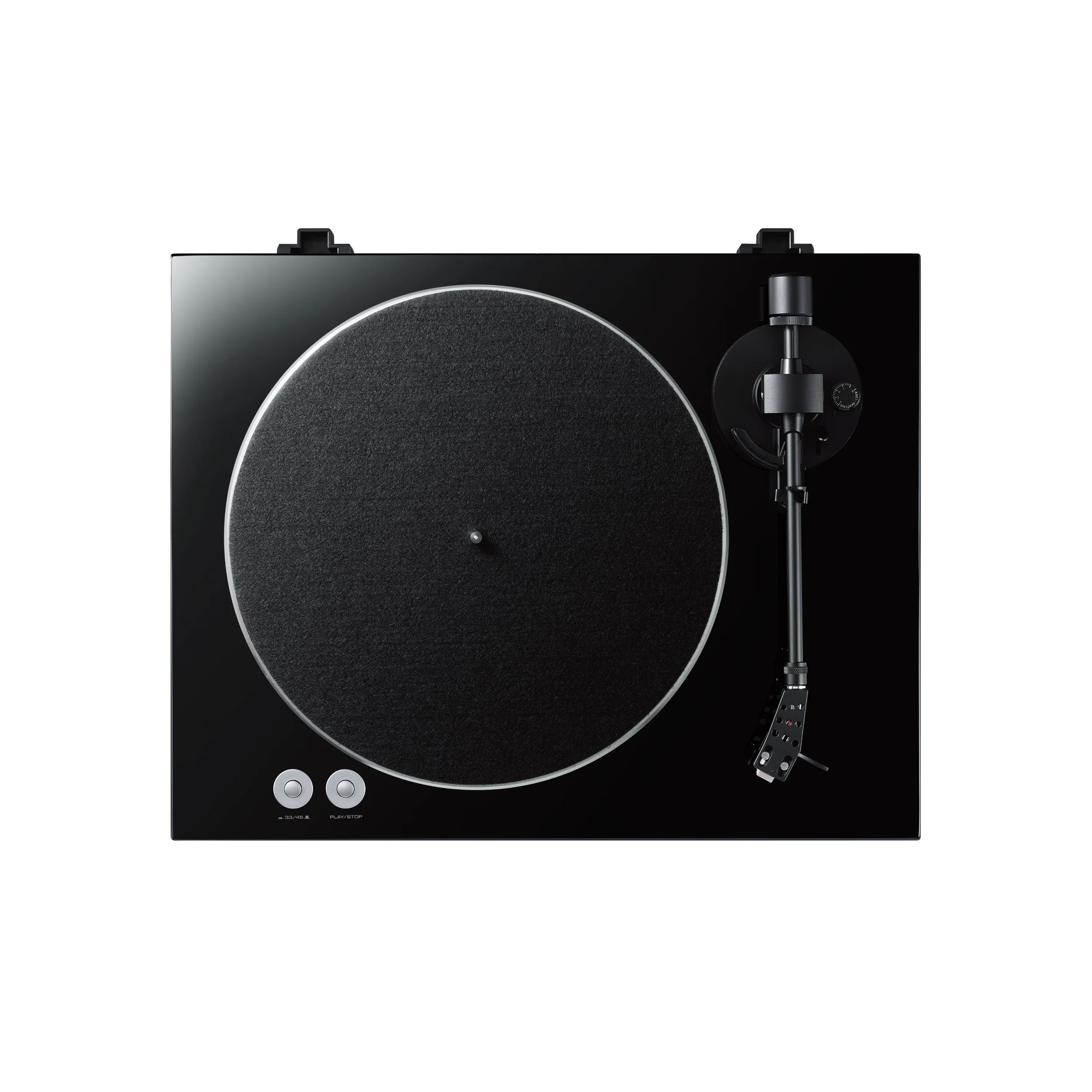 Yamaha TT-S303 in schwarz Vogelperspektive