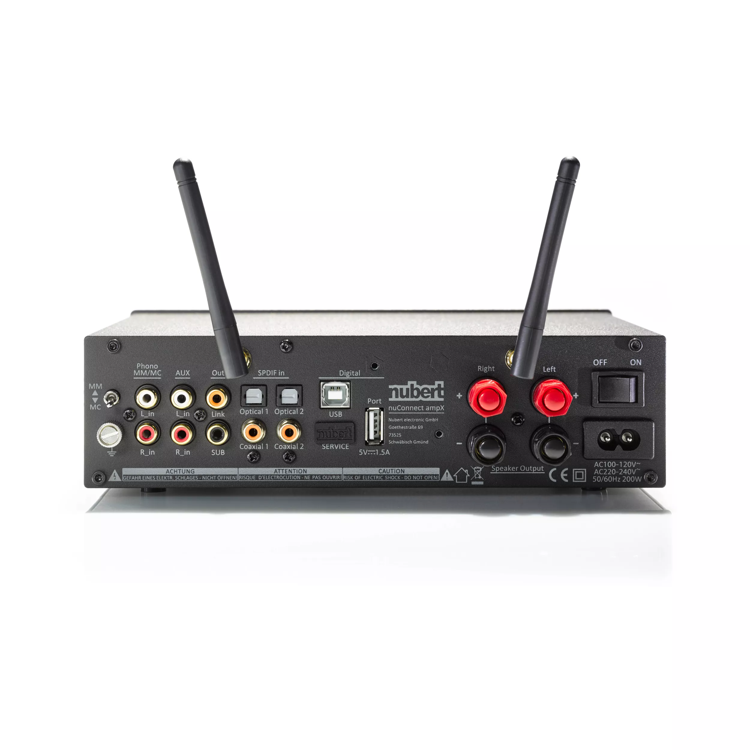 nuConnect ampX von hinten nuConnect ampX von hinten