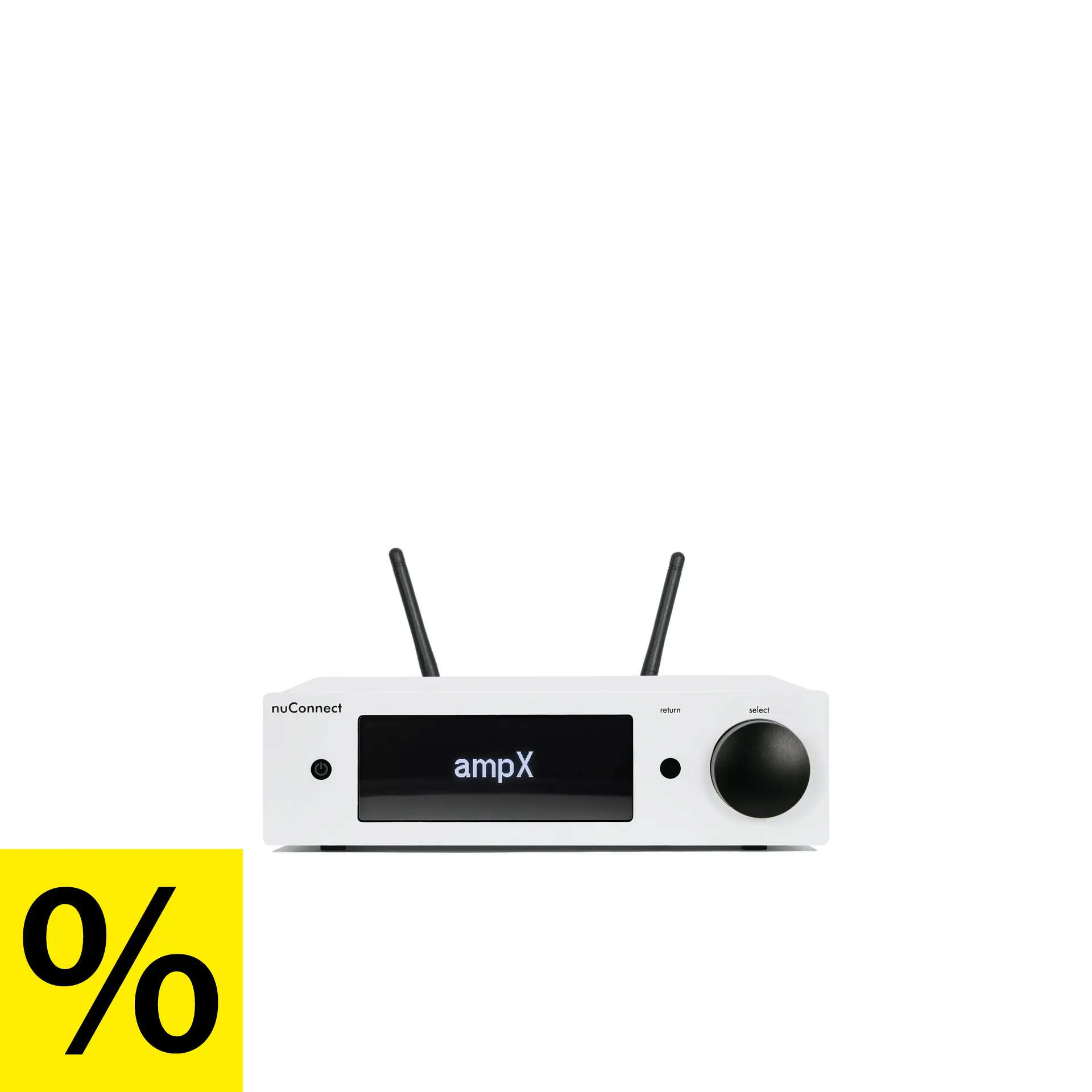 nuConnect ampX Weiß 2.Wahl