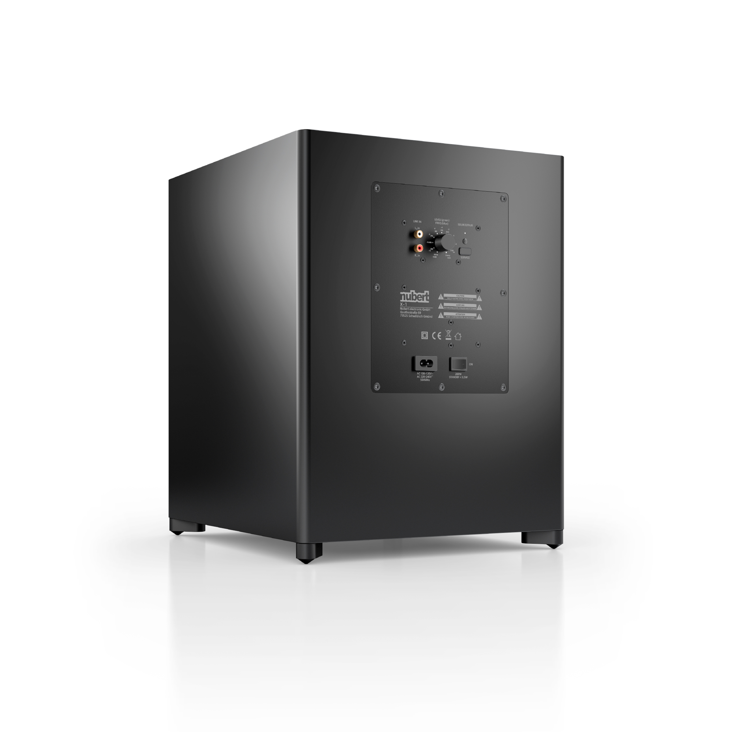 nuSub XW-900 Rückseite nuSub XW-900 Rückseite
