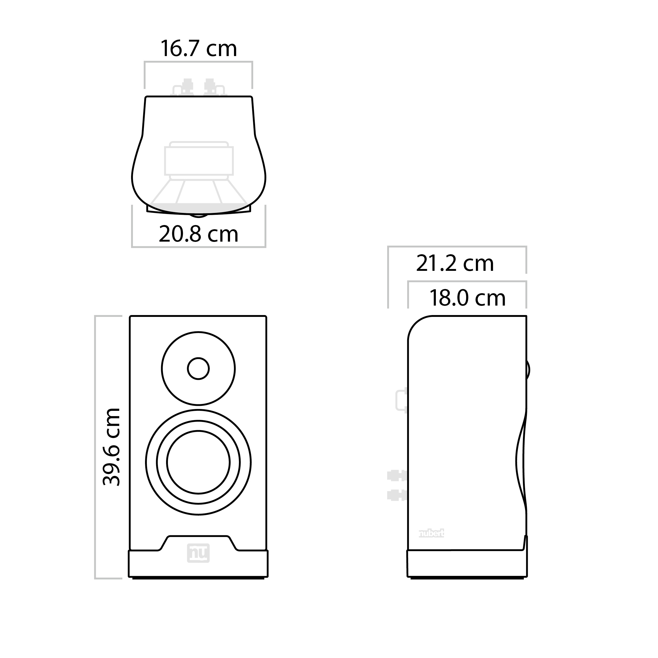 nuVero nova 5 Abmessung