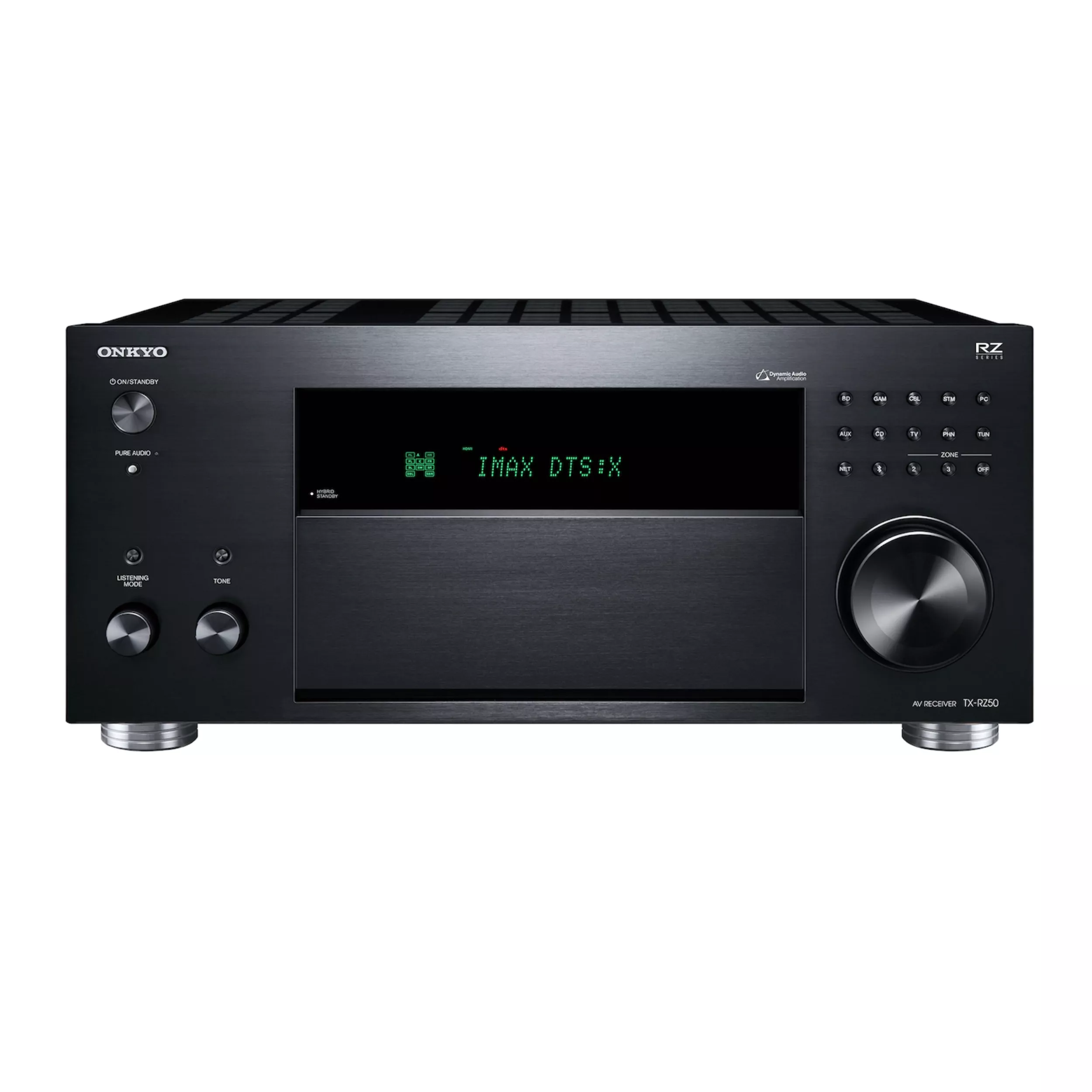 Onkyo TX-RZ50 AV receiver front panel Onkyo TX-RZ50 AV receiver front panel