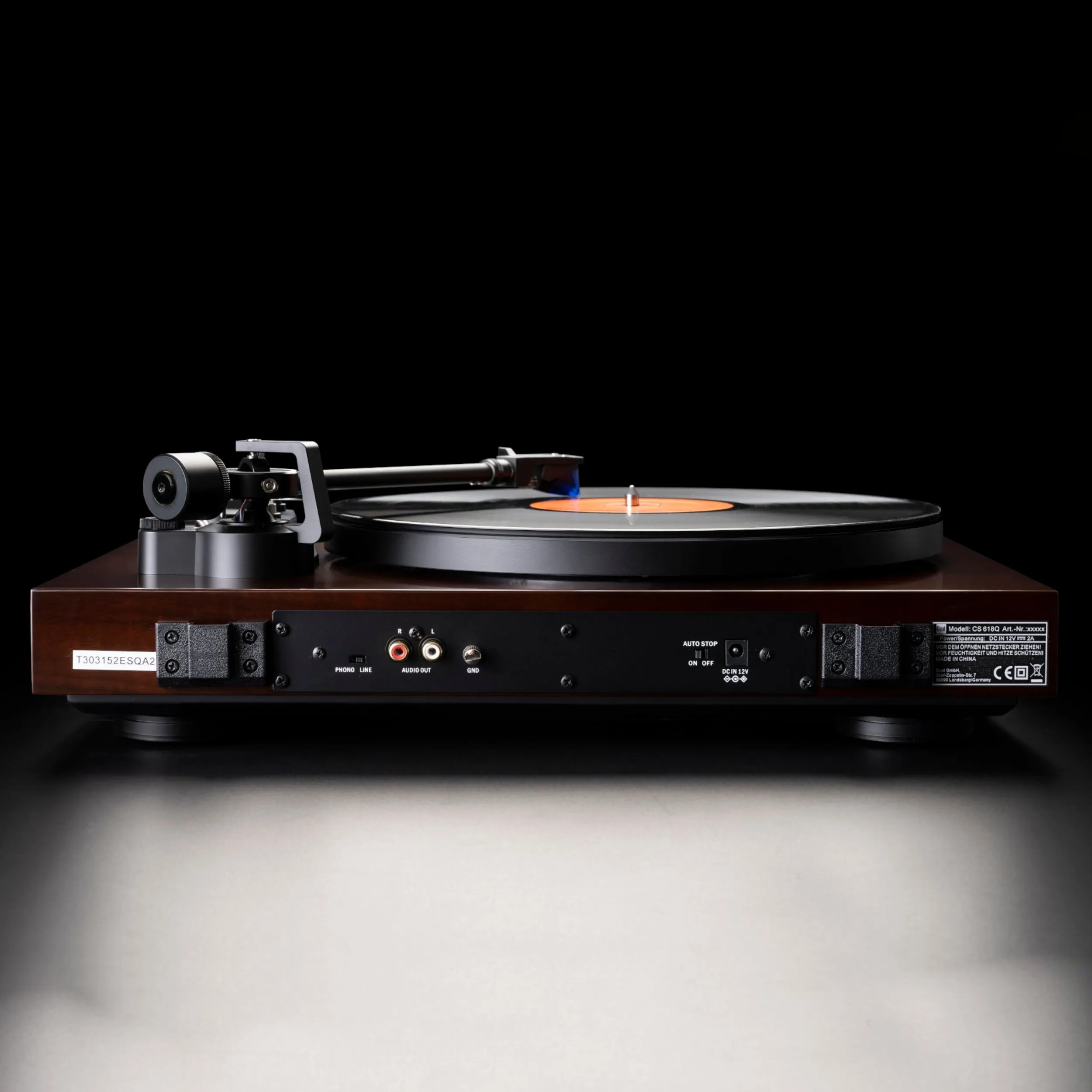 Dual CS 618 Q Anschlüsse Dual CS 618 Q Anschlüsse