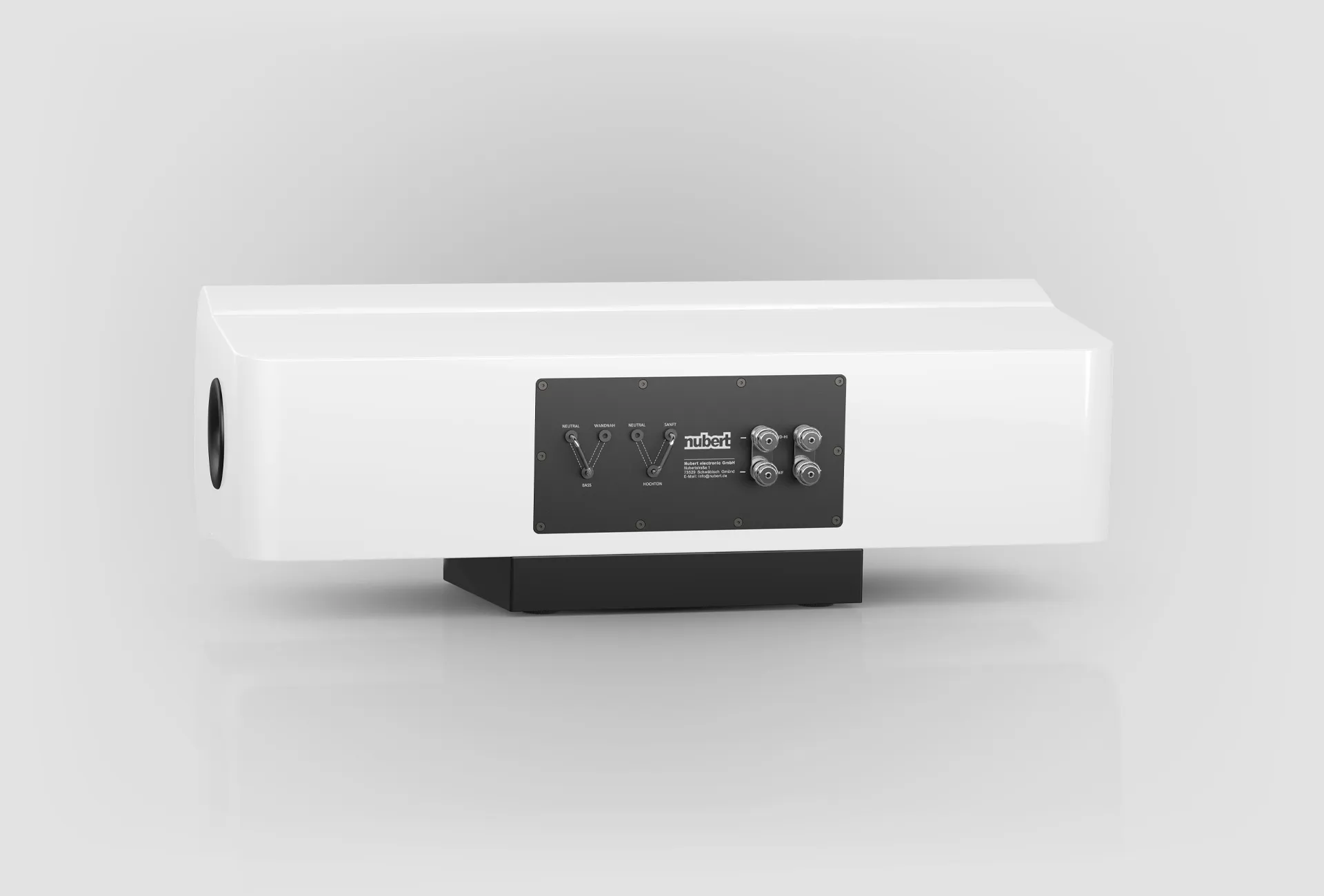 nuvero nova 7 weiß Rückansicht