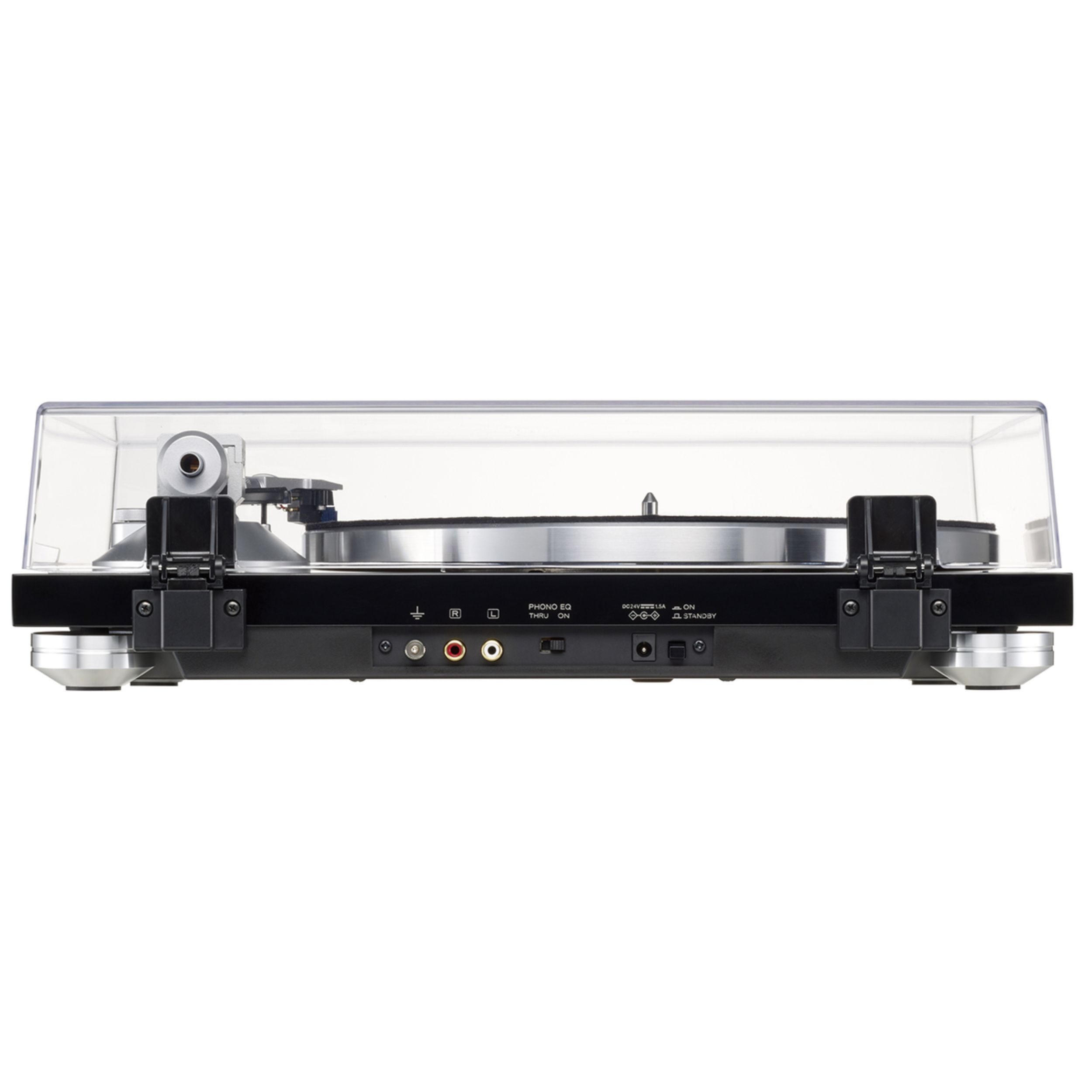 Teac TN-4D-SE turntable in black front Teac TN-4D-SE turntable in black front