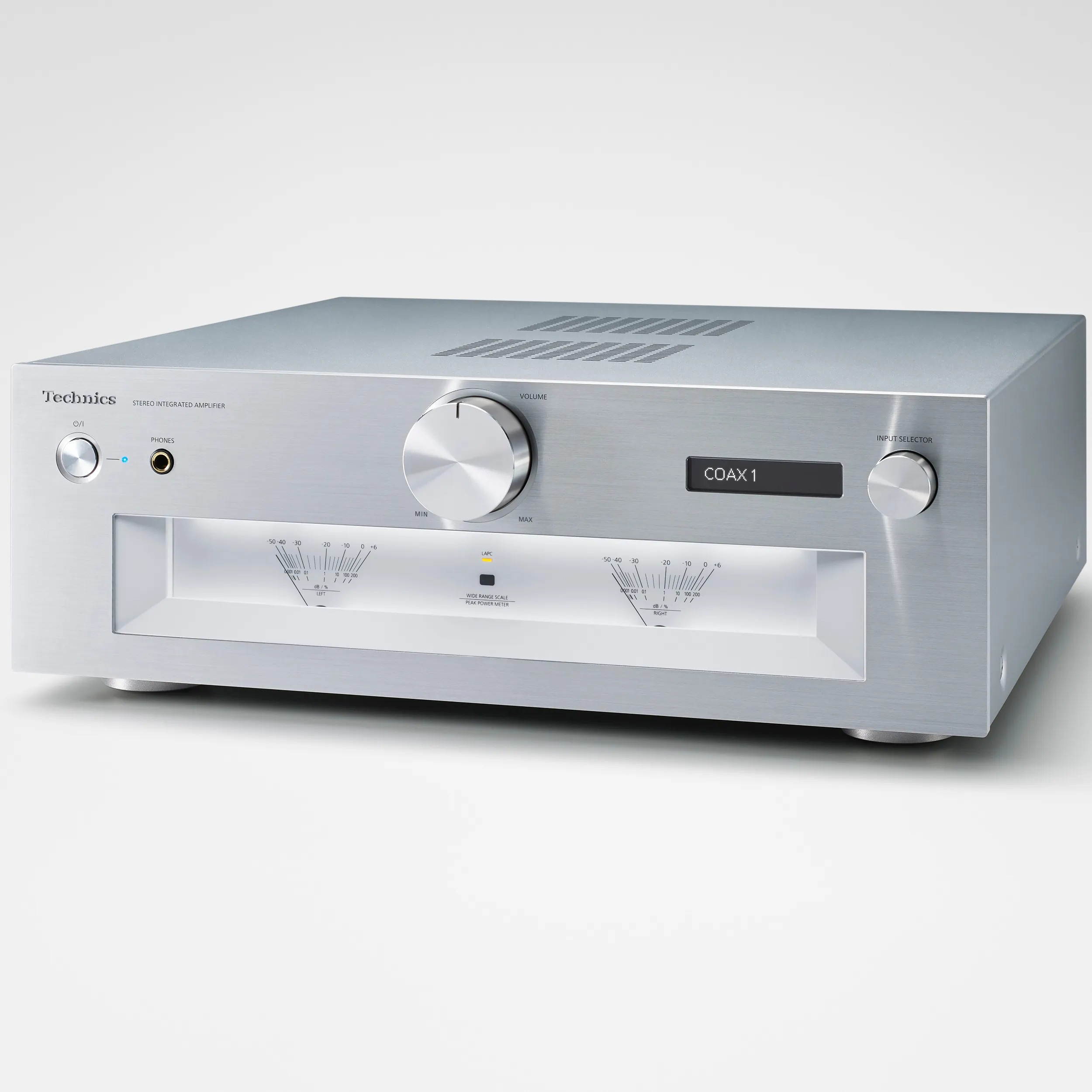 Technics SU-G700M2E silver front turned Technics SU-G700M2E silver front turned