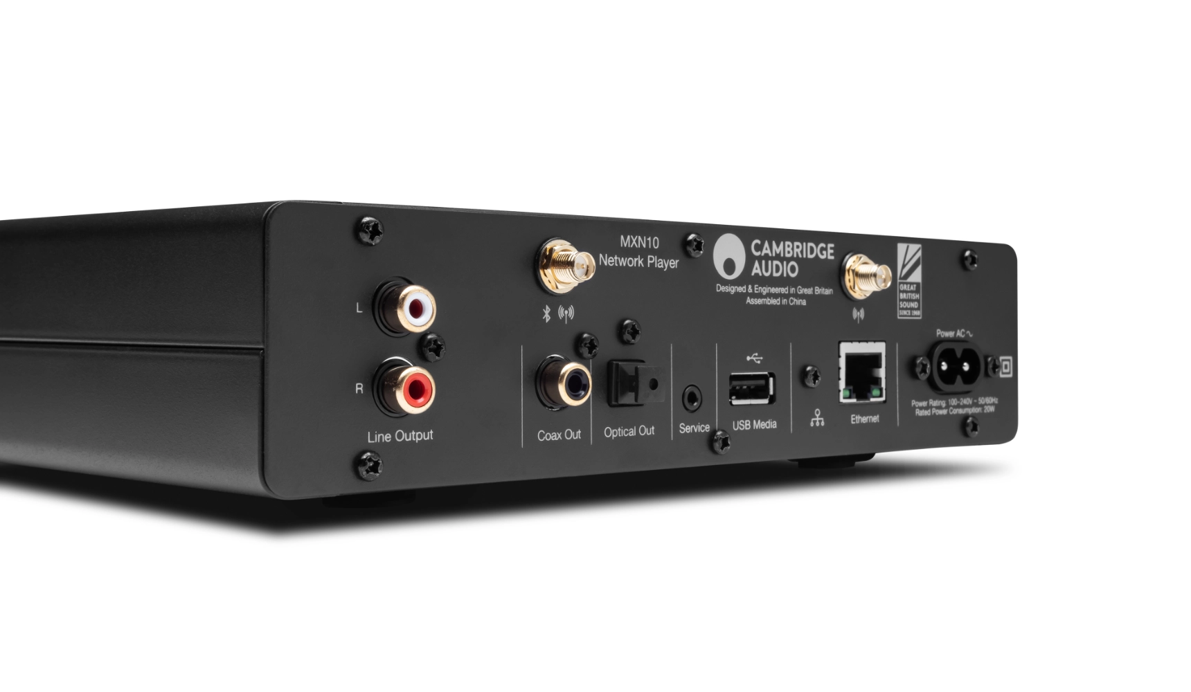 Cambridge Audio MXN10  Cambridge Audio MXN10 Rückseite