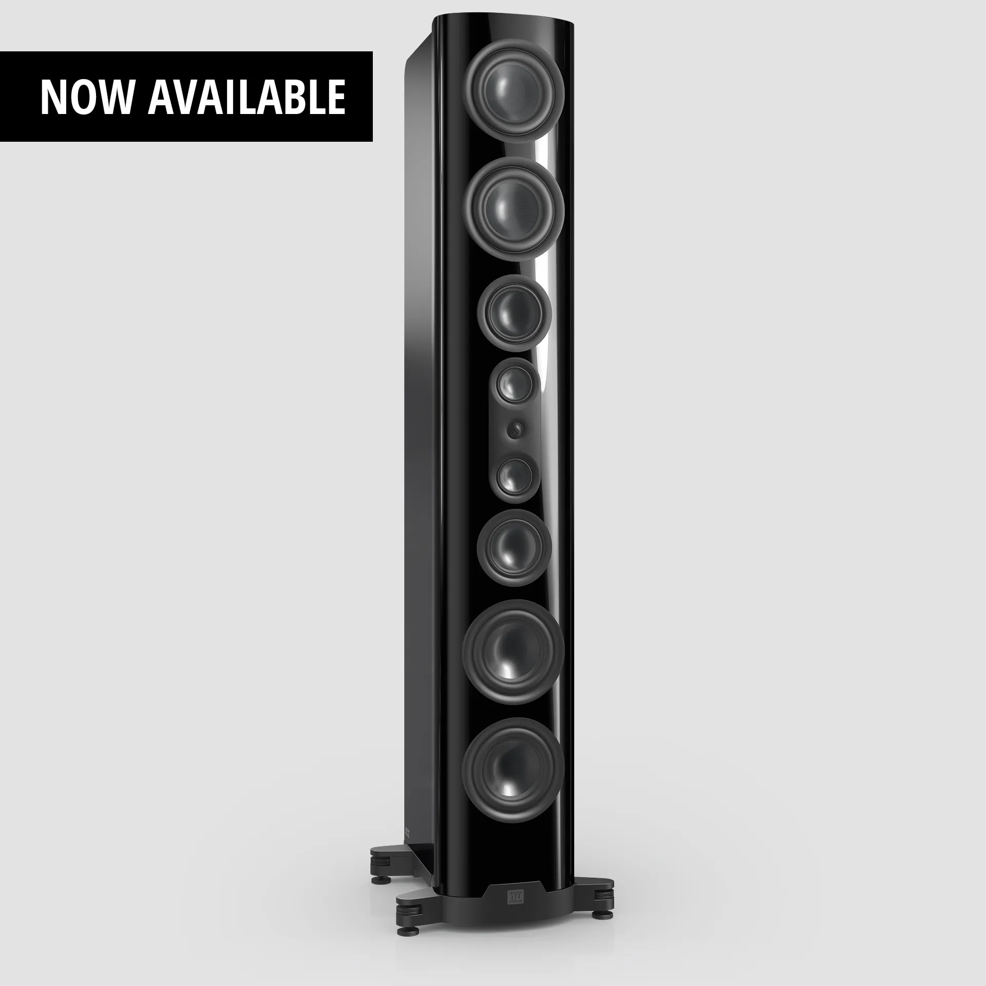 nuVero nova 18 - large floorstanding loudspeaker in black
