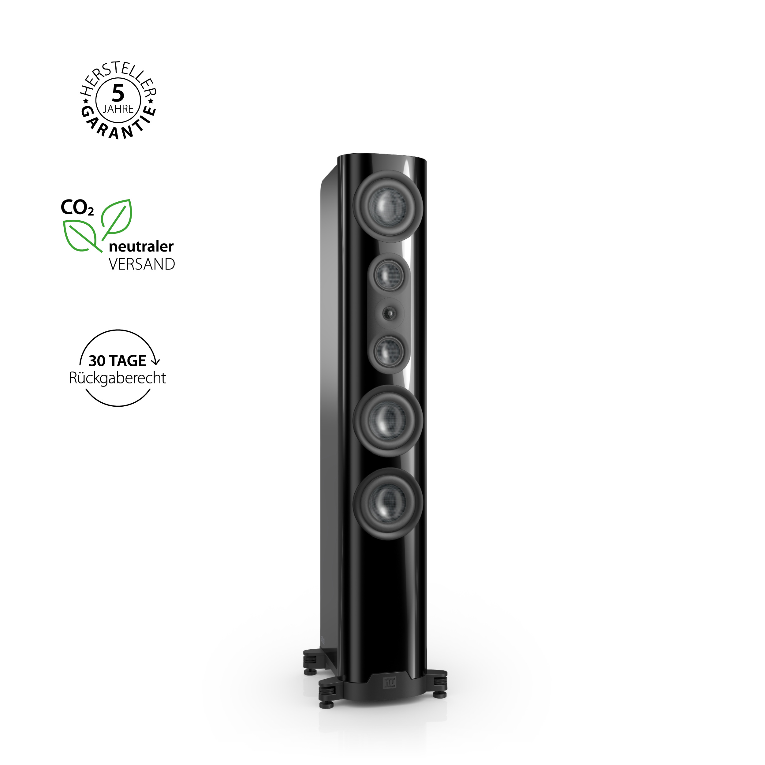 nuVero nova 14 Schwarz vorne icons nuVero nova 14 Schwarz vorne icons