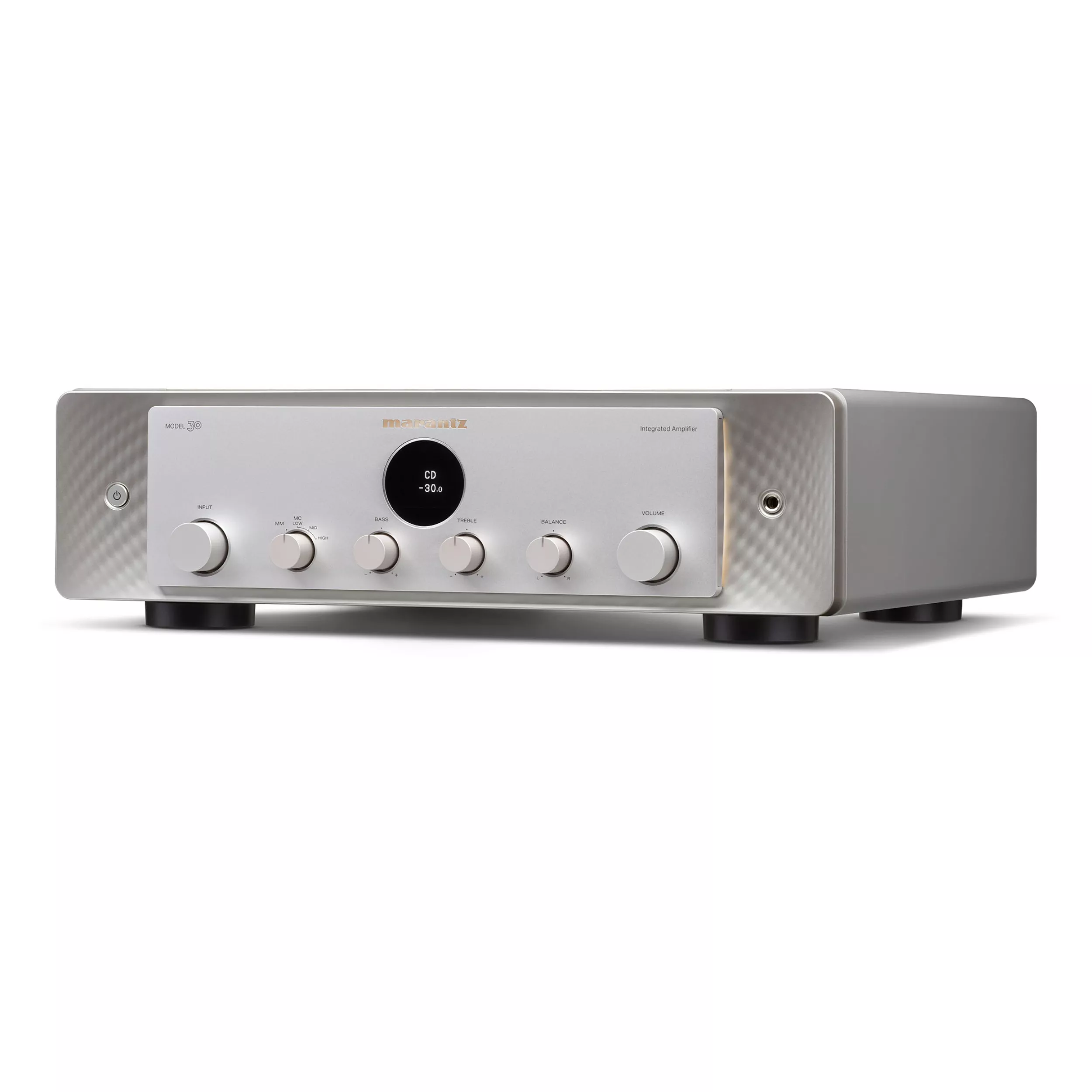 Marantz Stereo Verstärker Model 30 in Silbergold Vorderseite