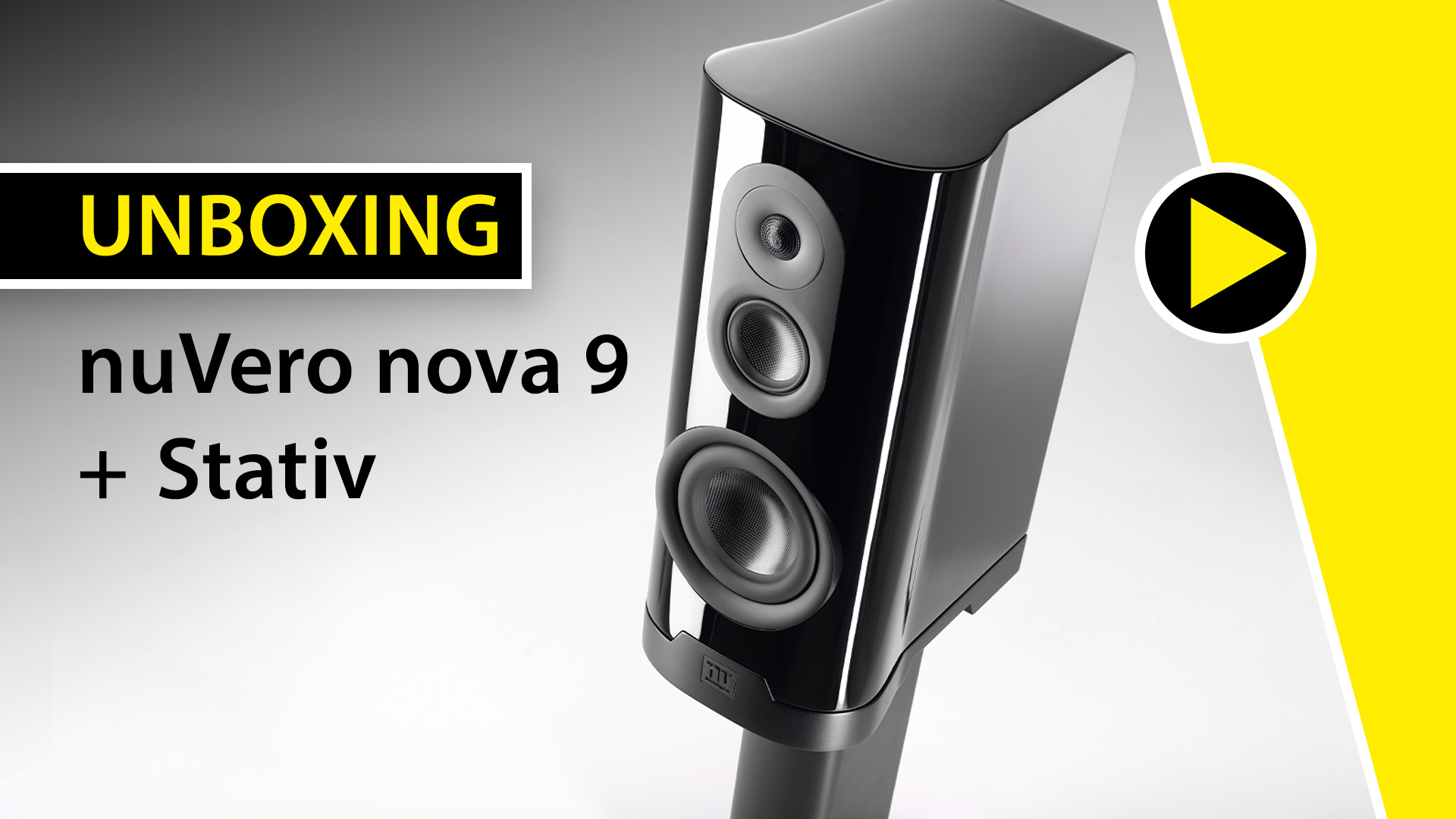 Unboxing nuVero nova 9 und Stativ