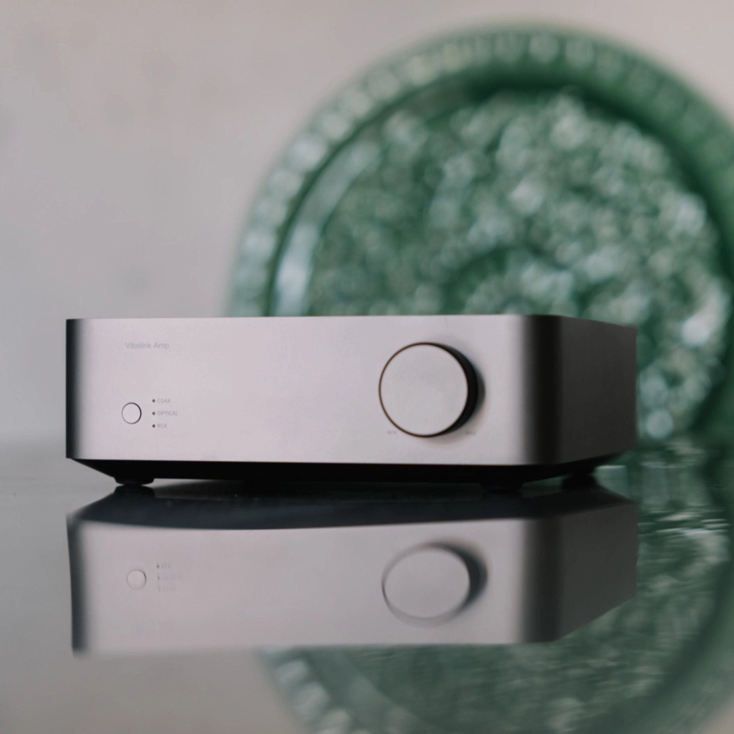 WiiM Vibelink Amp Ambiente Silber
