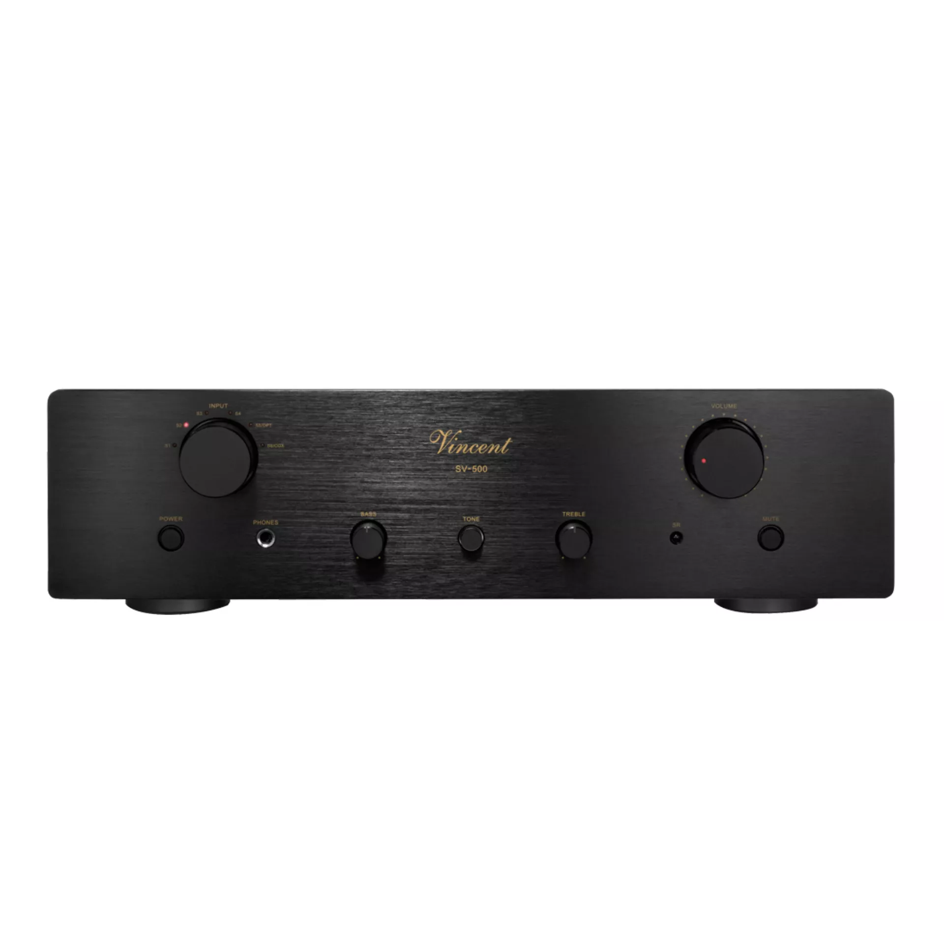 Vincent Stereoverstärker SV-500 schwarz Vorderseite