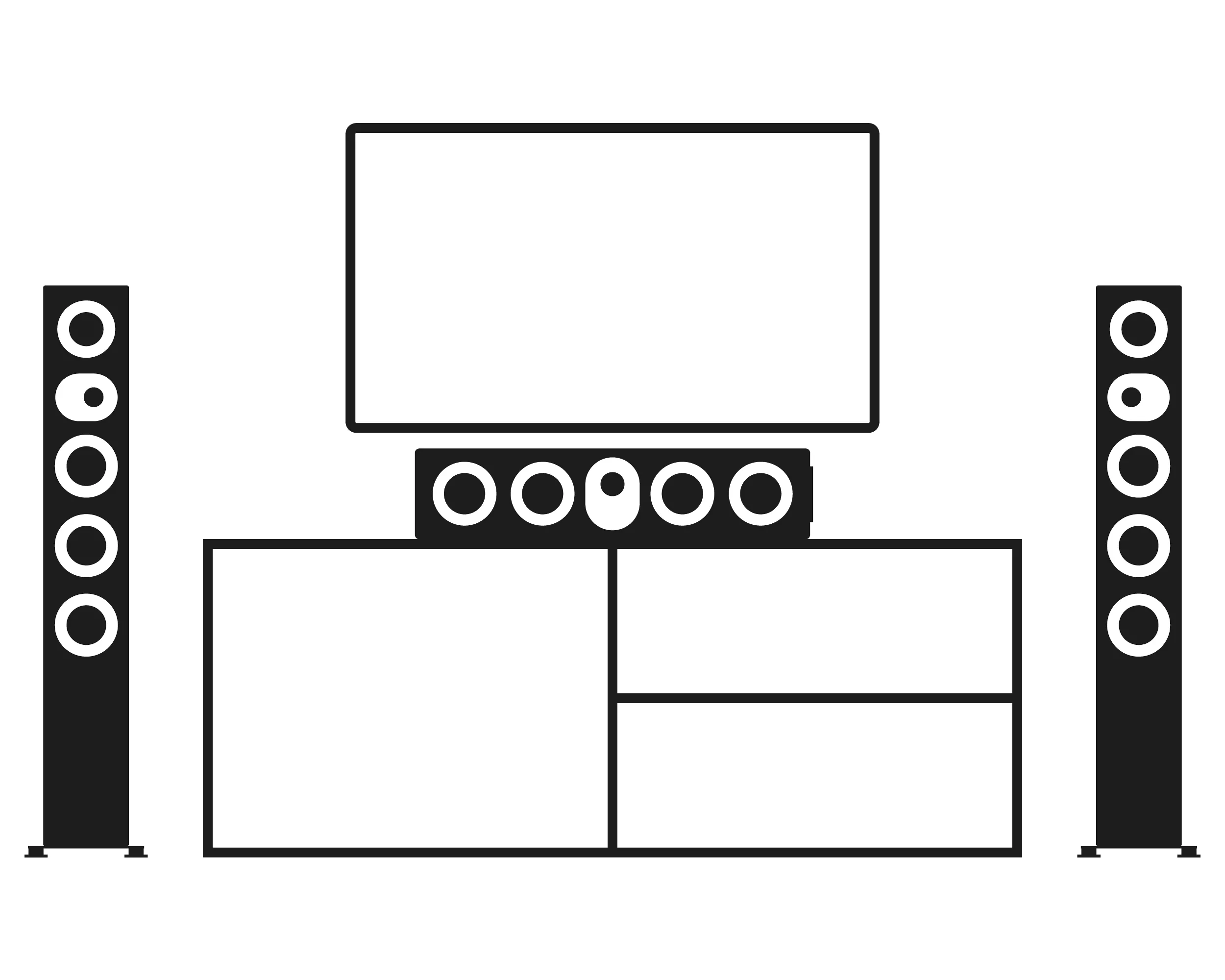 nuLine 264 Anwendungsbeispiel nuLine 264 Anwendungsbeispiel Heimkino