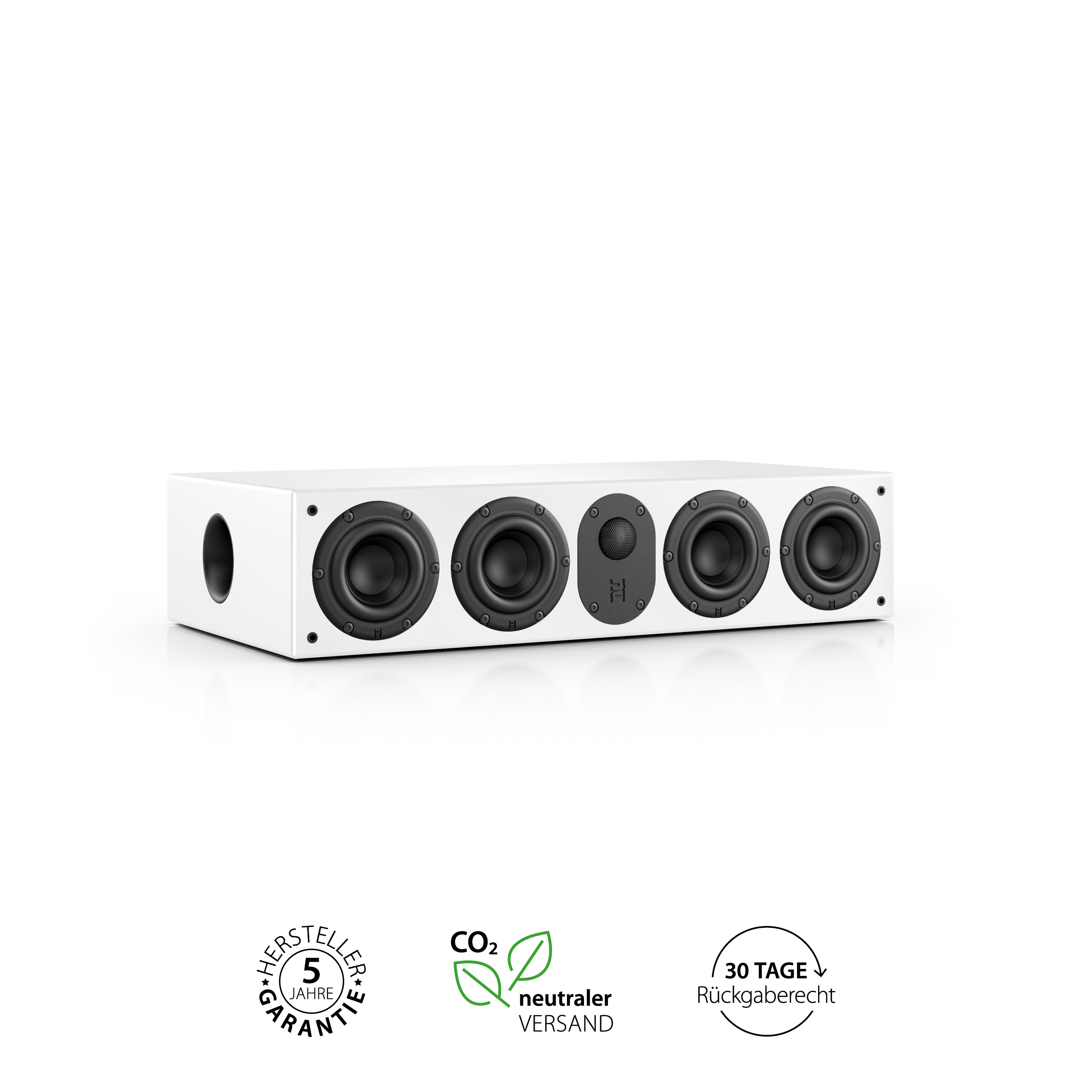 nuLine CS 64 White nuLine CS 64 centre speaker in White