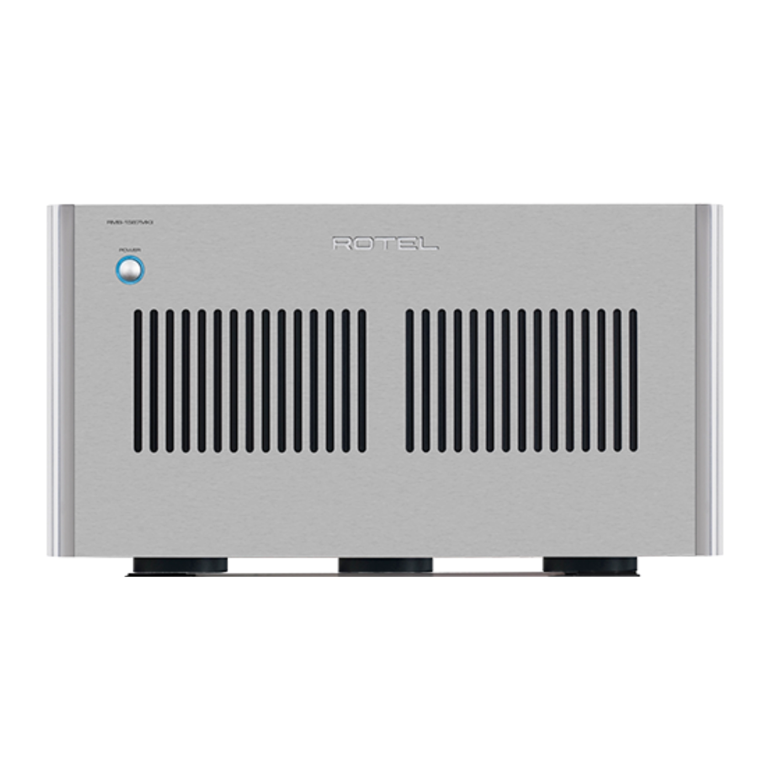 Rotel RMB 1587 MK2 silber Vorderansicht