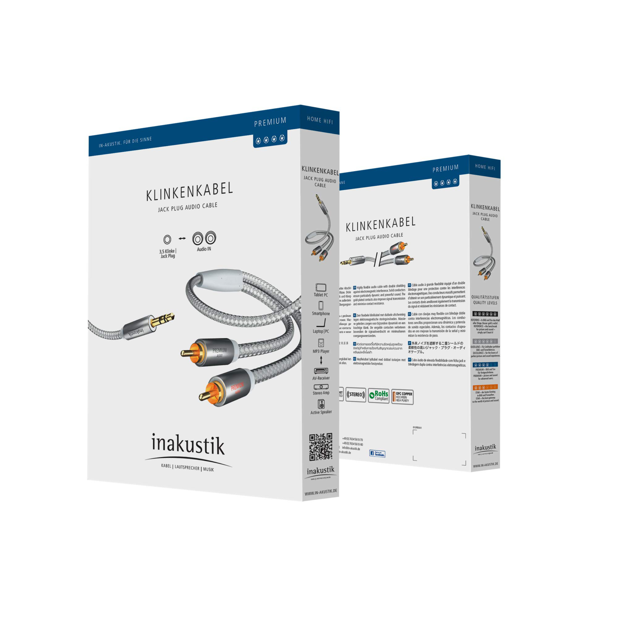 In Acoustic Premium mp3 audio cable In Acoustic Premium mp3 audio cable