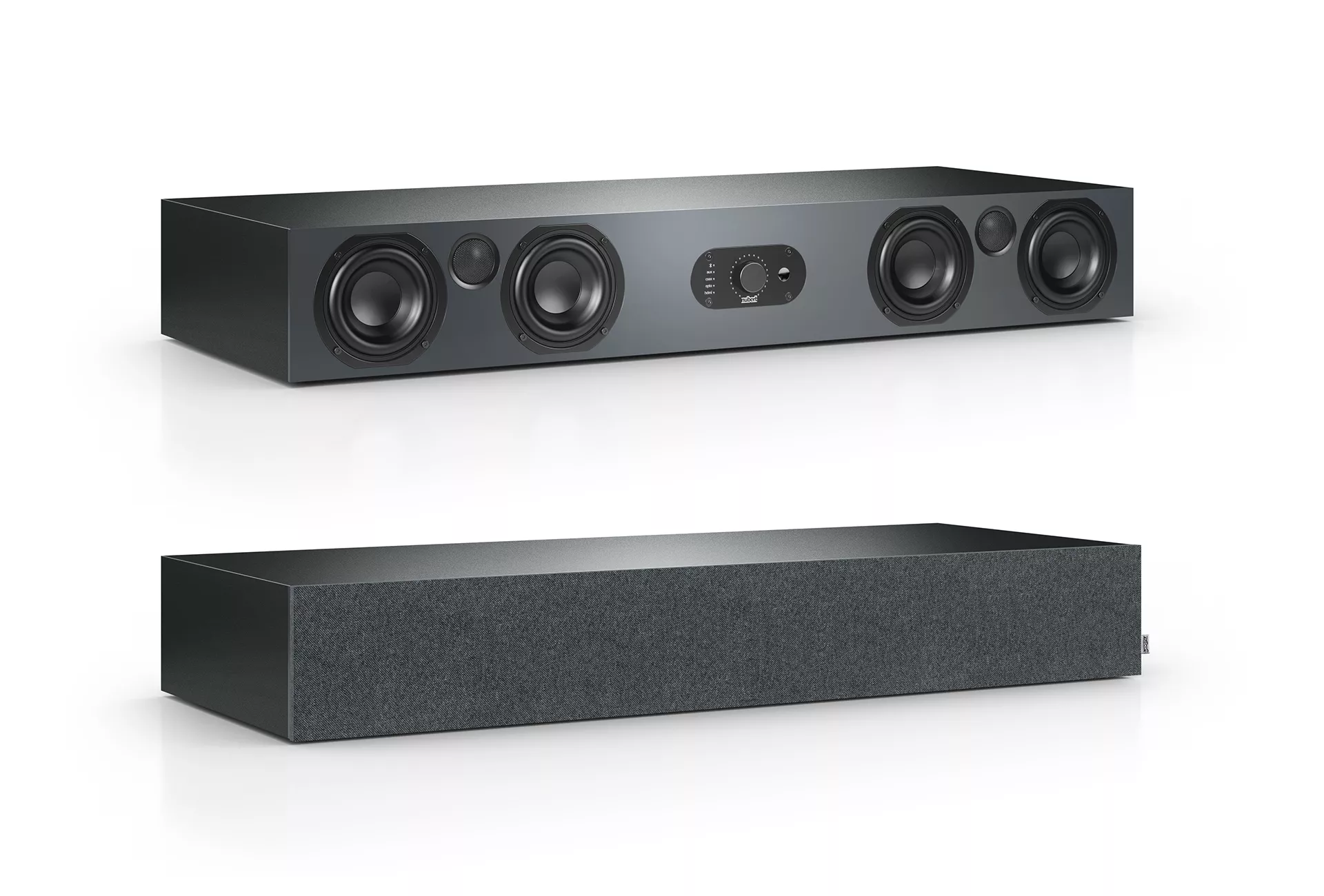 nuBoxx AS-425 max noir avec façade grise avec et sans bandeau nuBoxx AS-425 max noir avec façade grise avec et sans bandeau