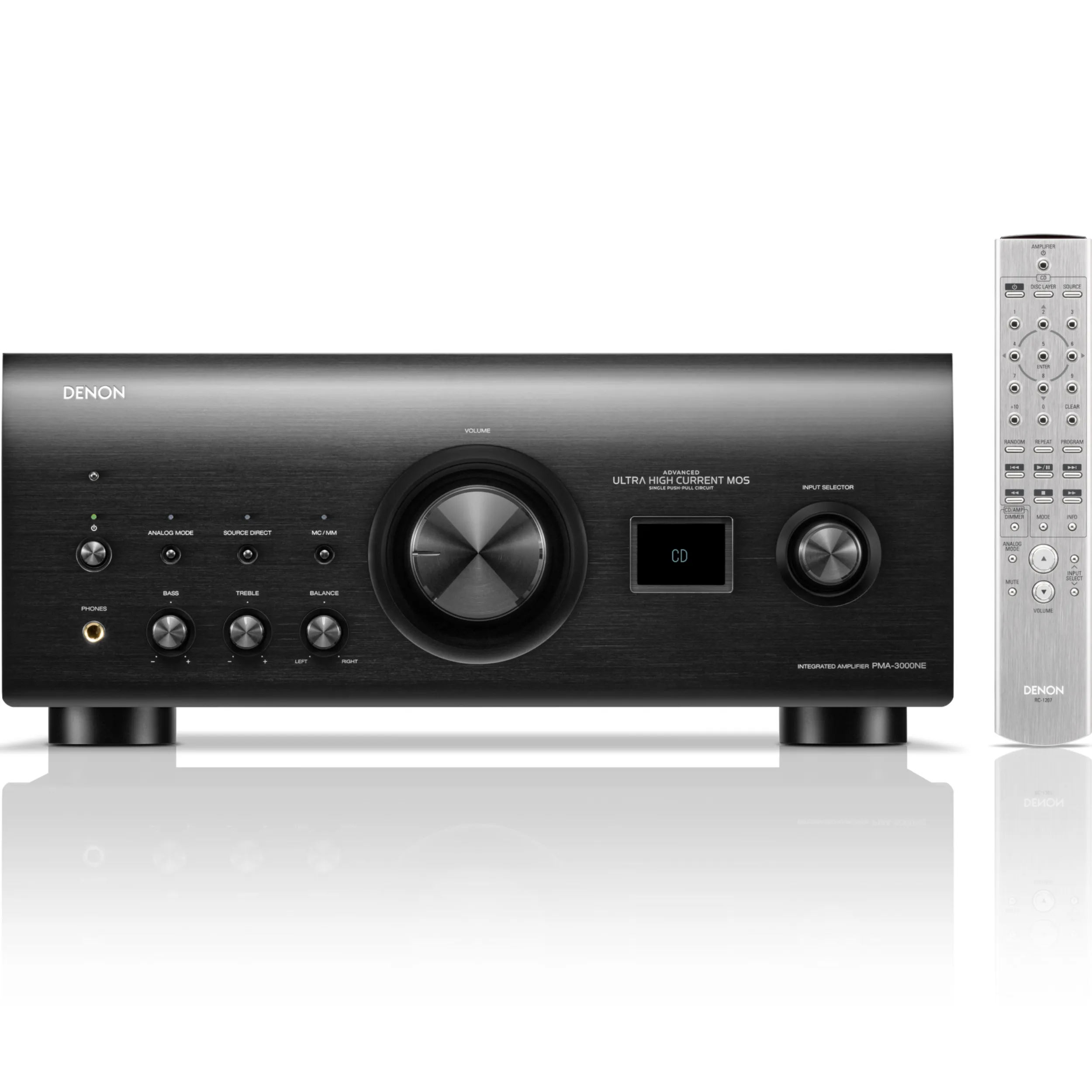 Denon Pma 3000 Front mit Fernbedienung  Denon Pma 3000 Front mit Fernbedienung