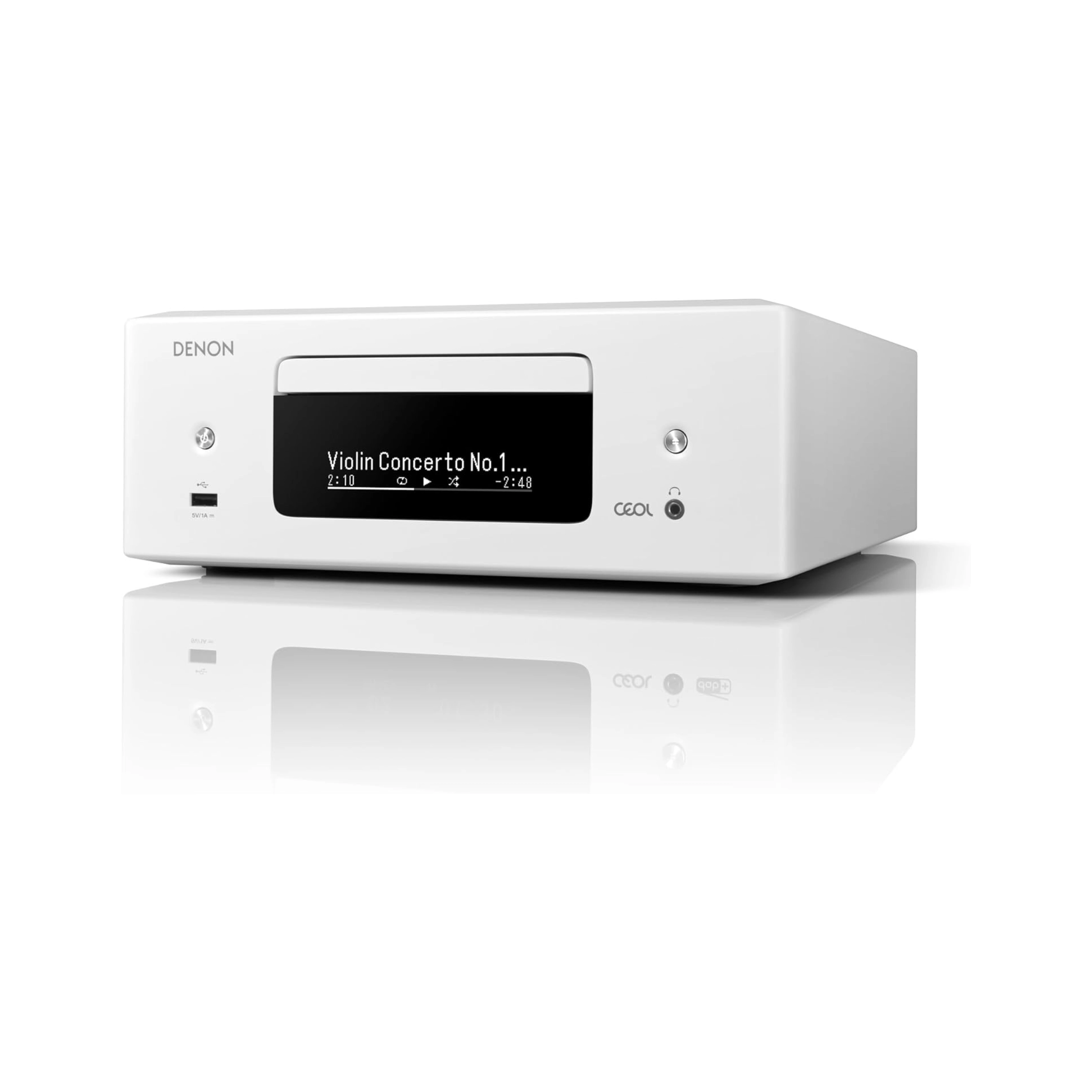 Denon RCD-12 side white