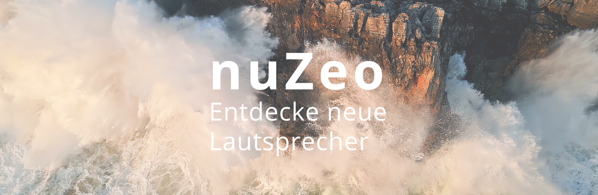 nuZeo - Entdecke neue Lautsprecher