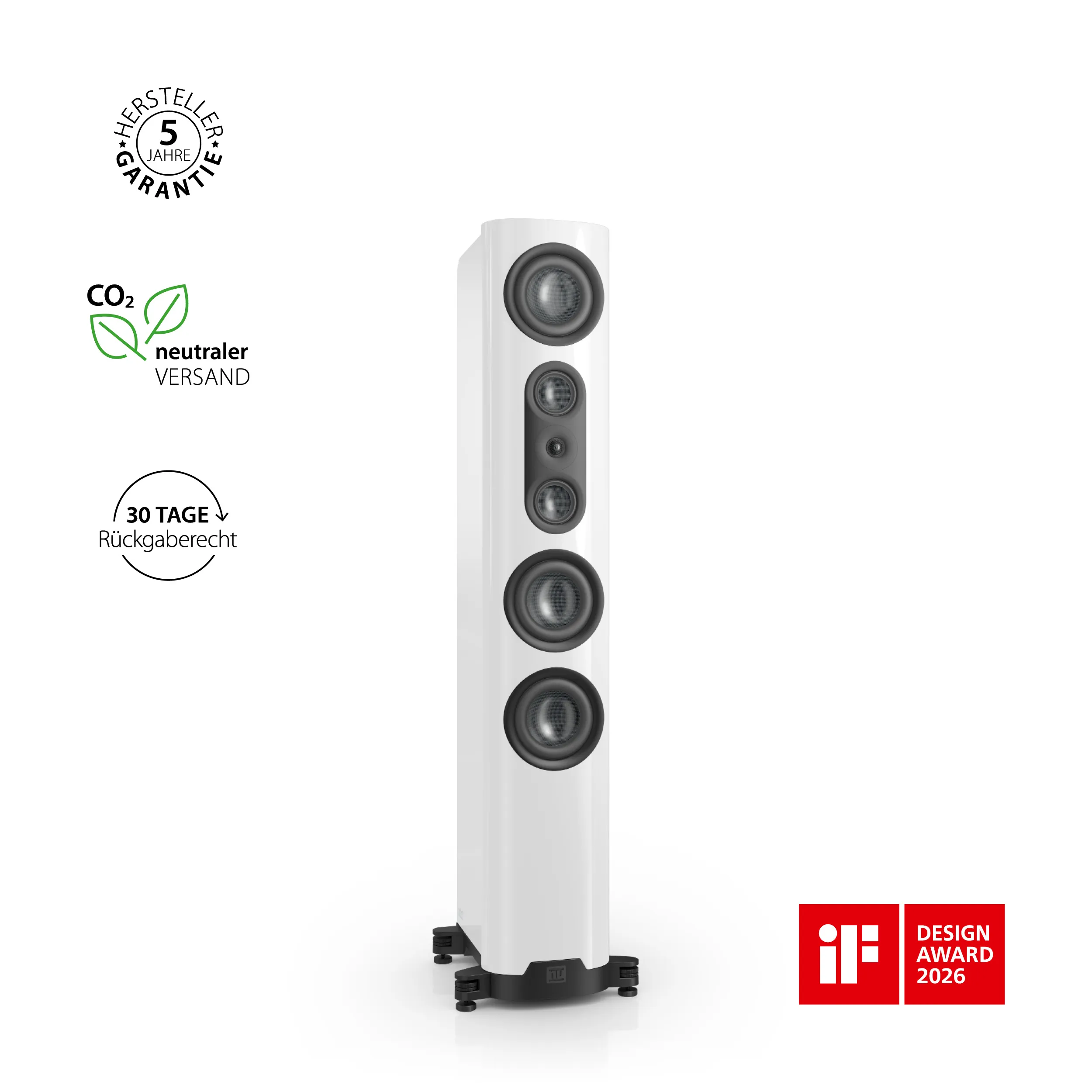 nuVero nova 14 Weiß IF Award