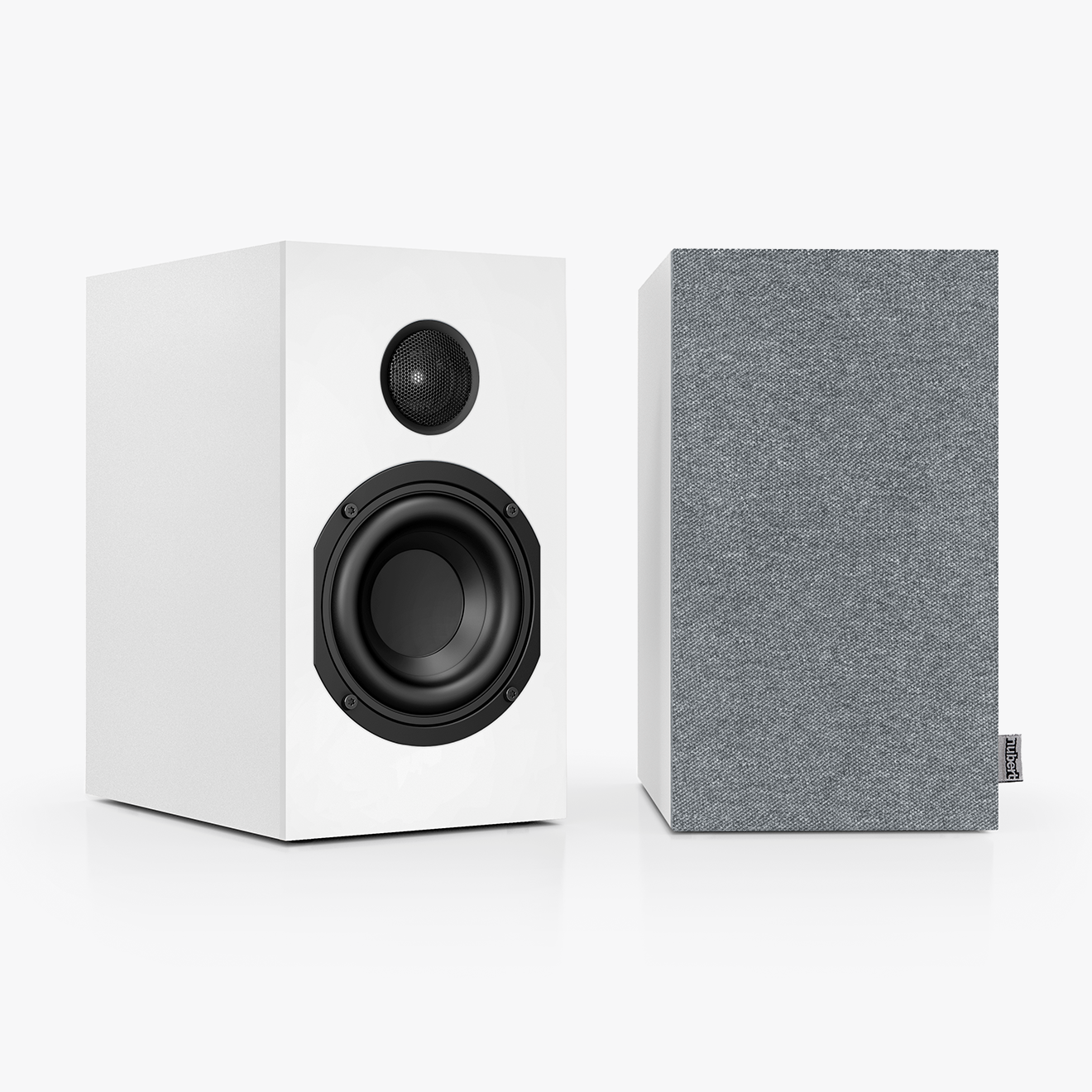 nuBoxx A-125 pro in weiß mit und ohne Blende