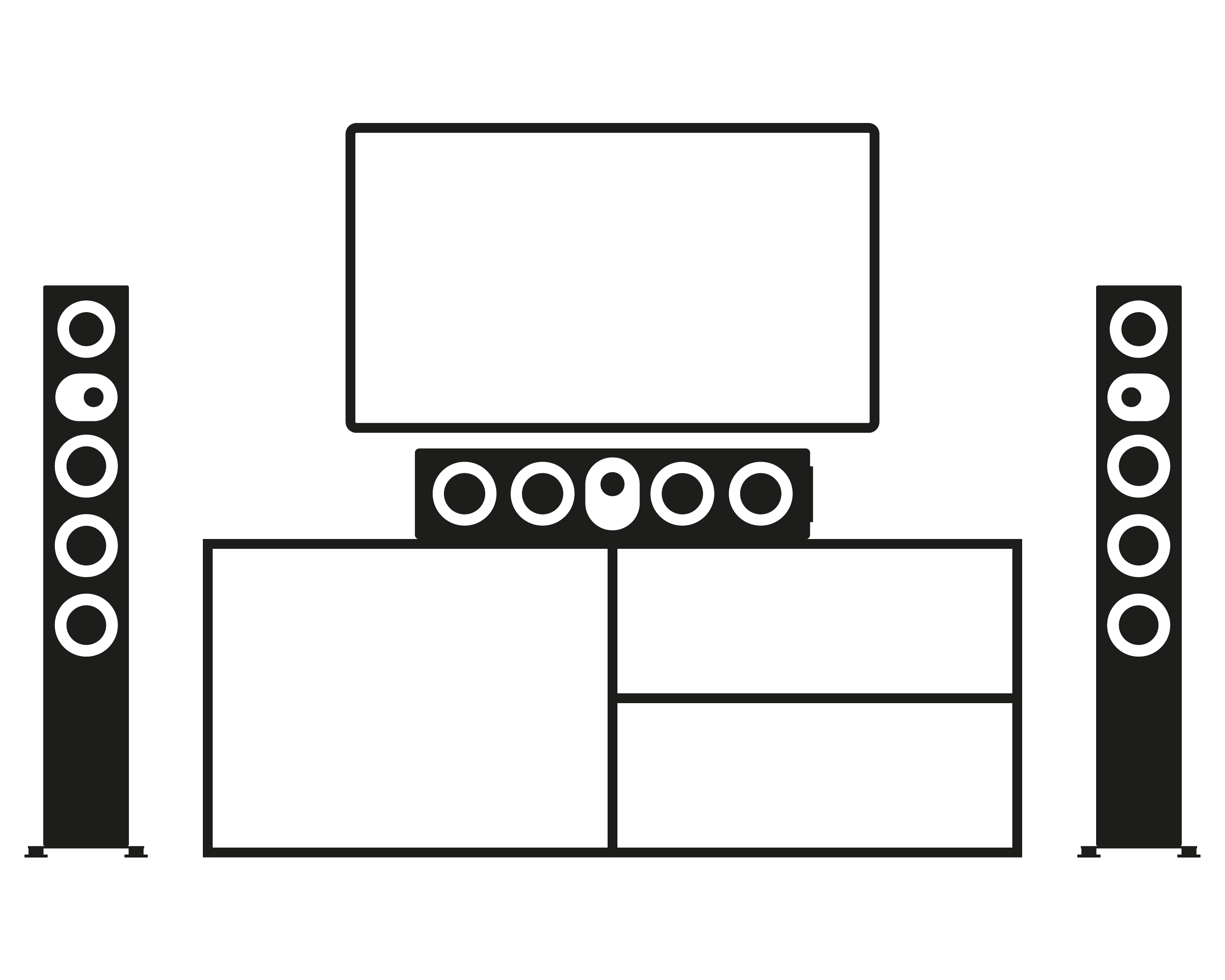 nuLine 264 Anwendungsbeispiel Heimkino nuLine 264 Anwendungsbeispiel Heimkino