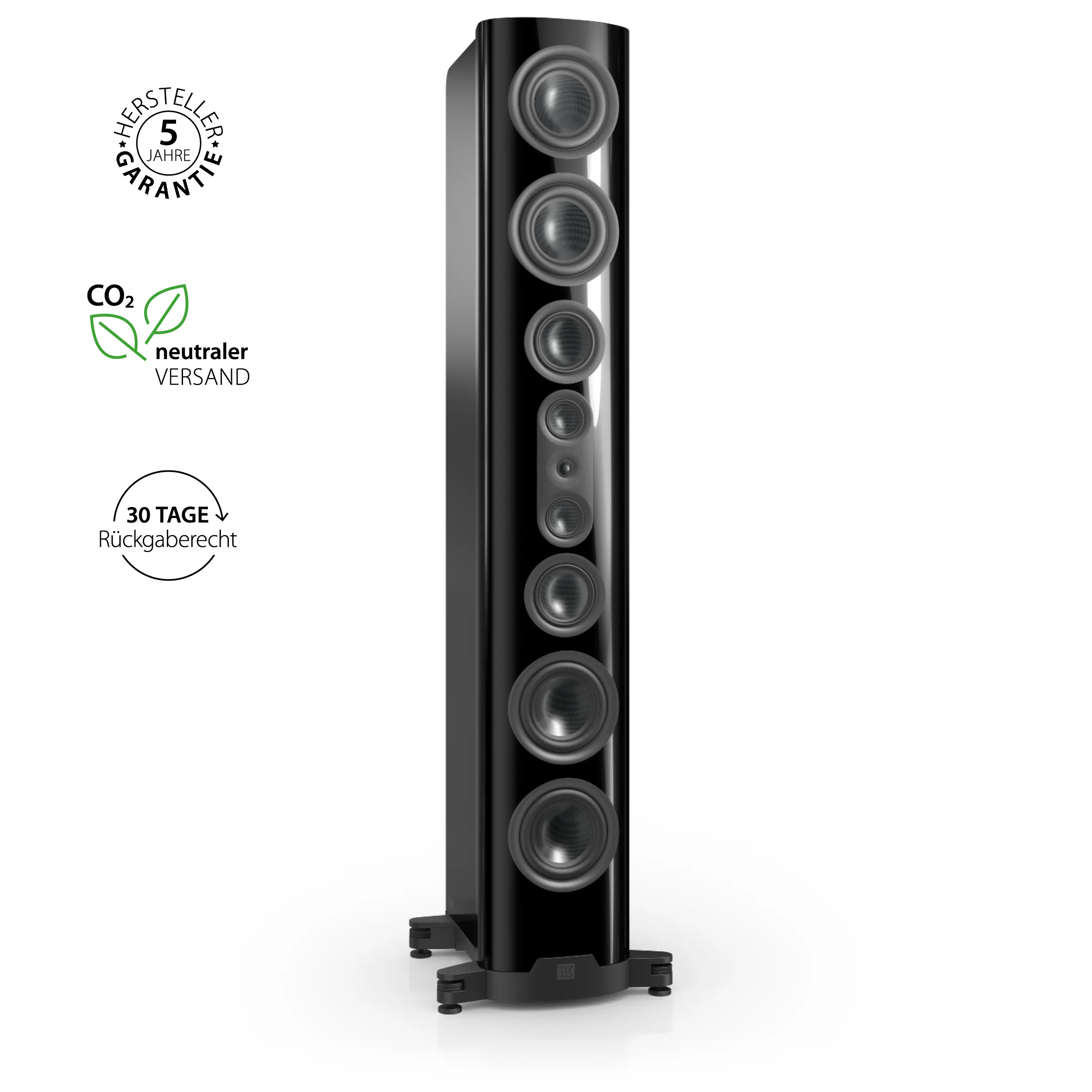 nuVero nova 18 schwarz nuVero nova 18 schwarz vorne