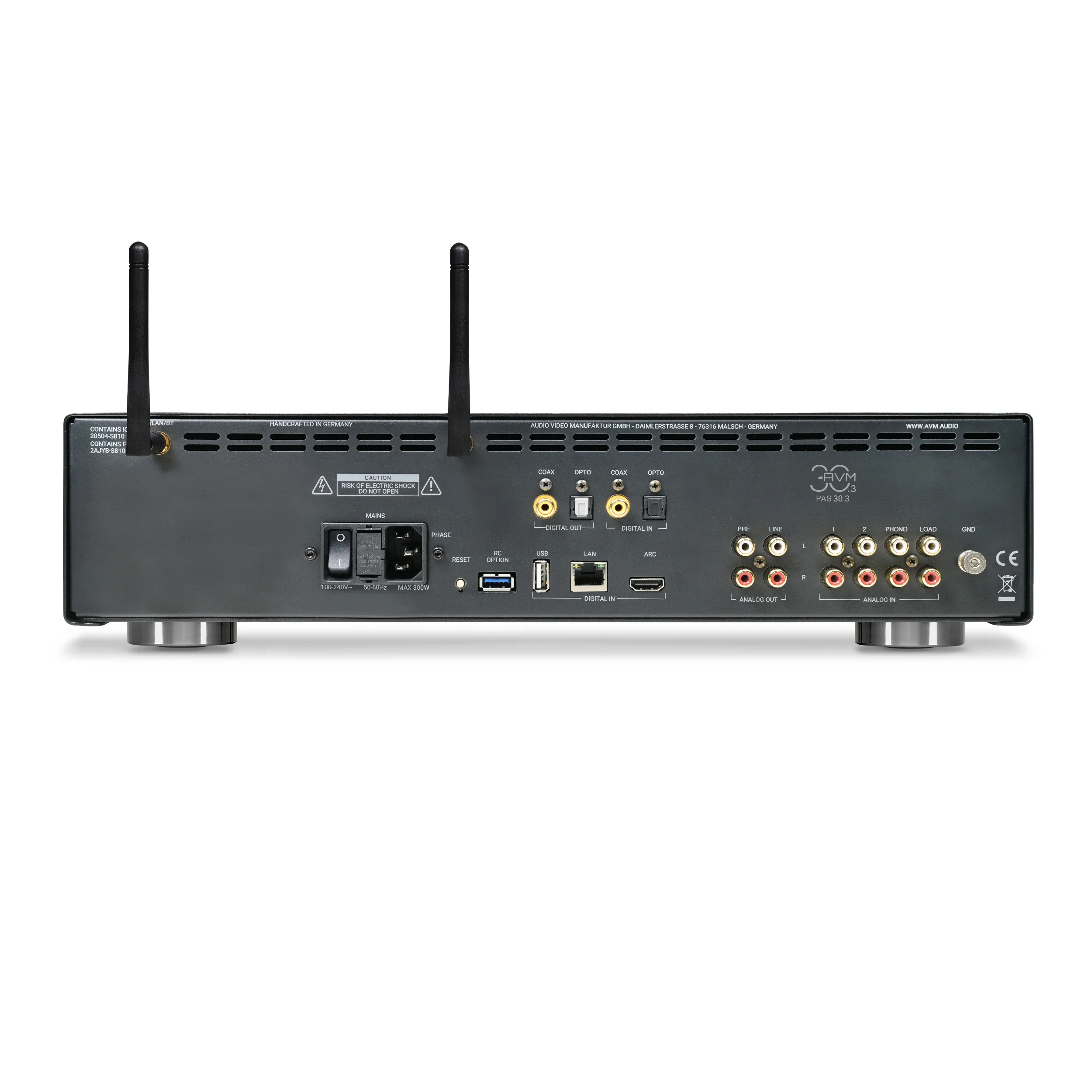 AVM Audio PAS 30.3 (rear)