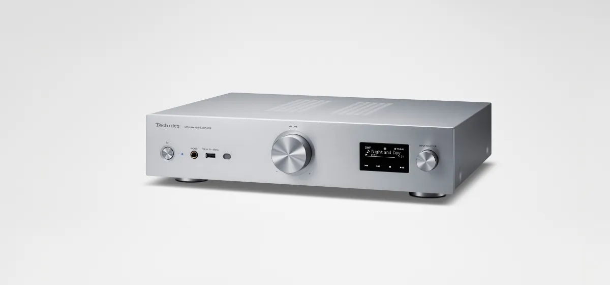 Technics SU-GX70EG Silver Front turned Technics SU-GX70EG Silver Front turned