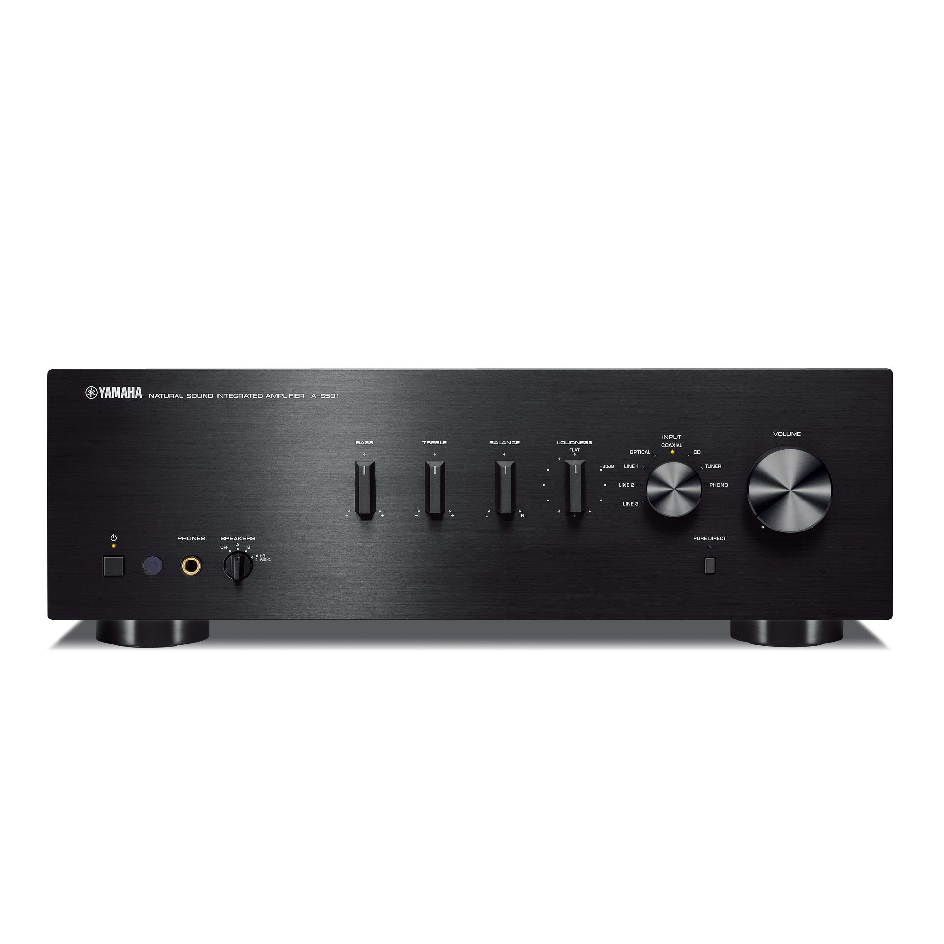 Yamaha A-S501 Stereo Verstärker Vorderseite Yamaha A-S501 Stereo Verstärker Vorderseite