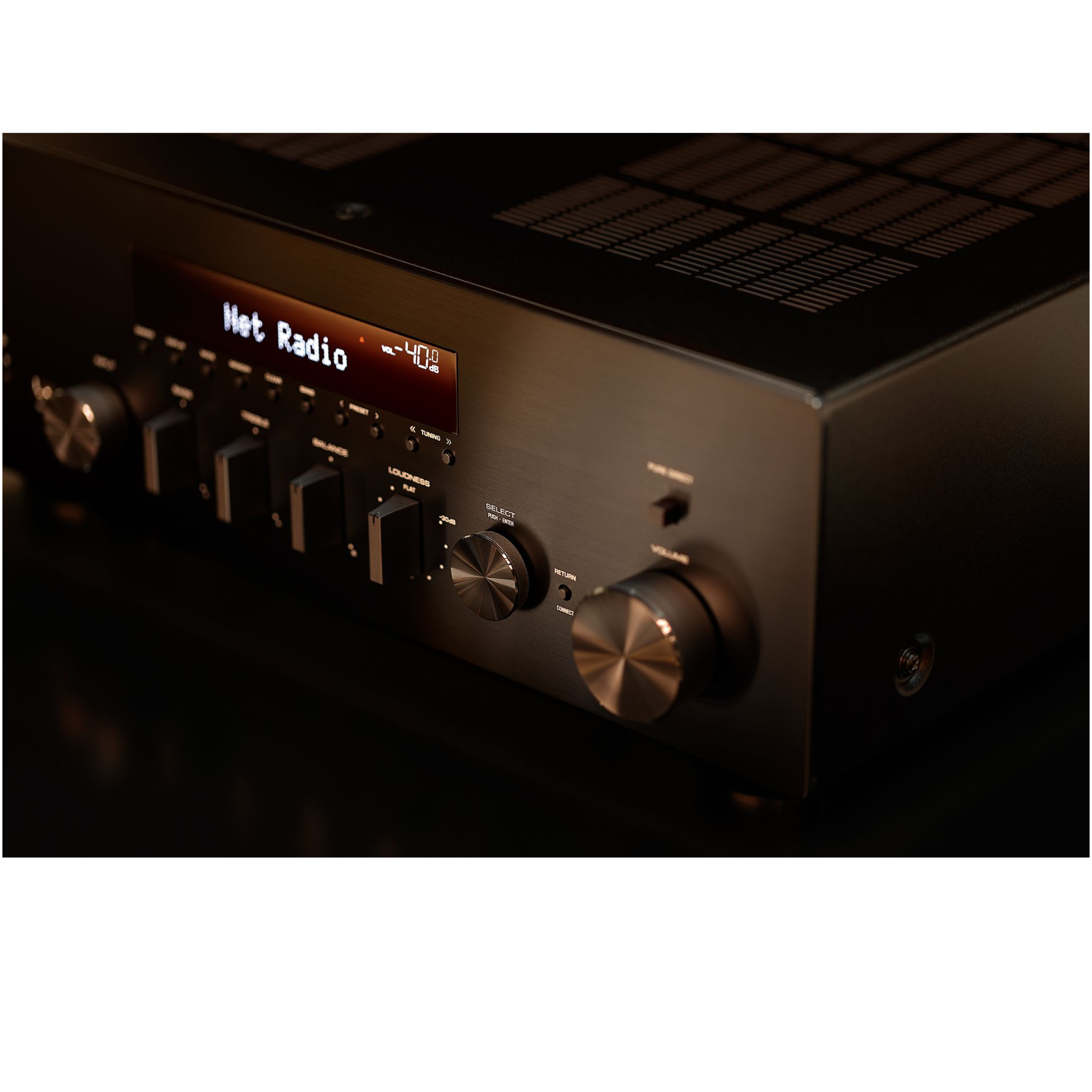 Yamaha Stereoreceiver R-N600A Detail Yamaha Stereoreceiver R-N600A Detail
