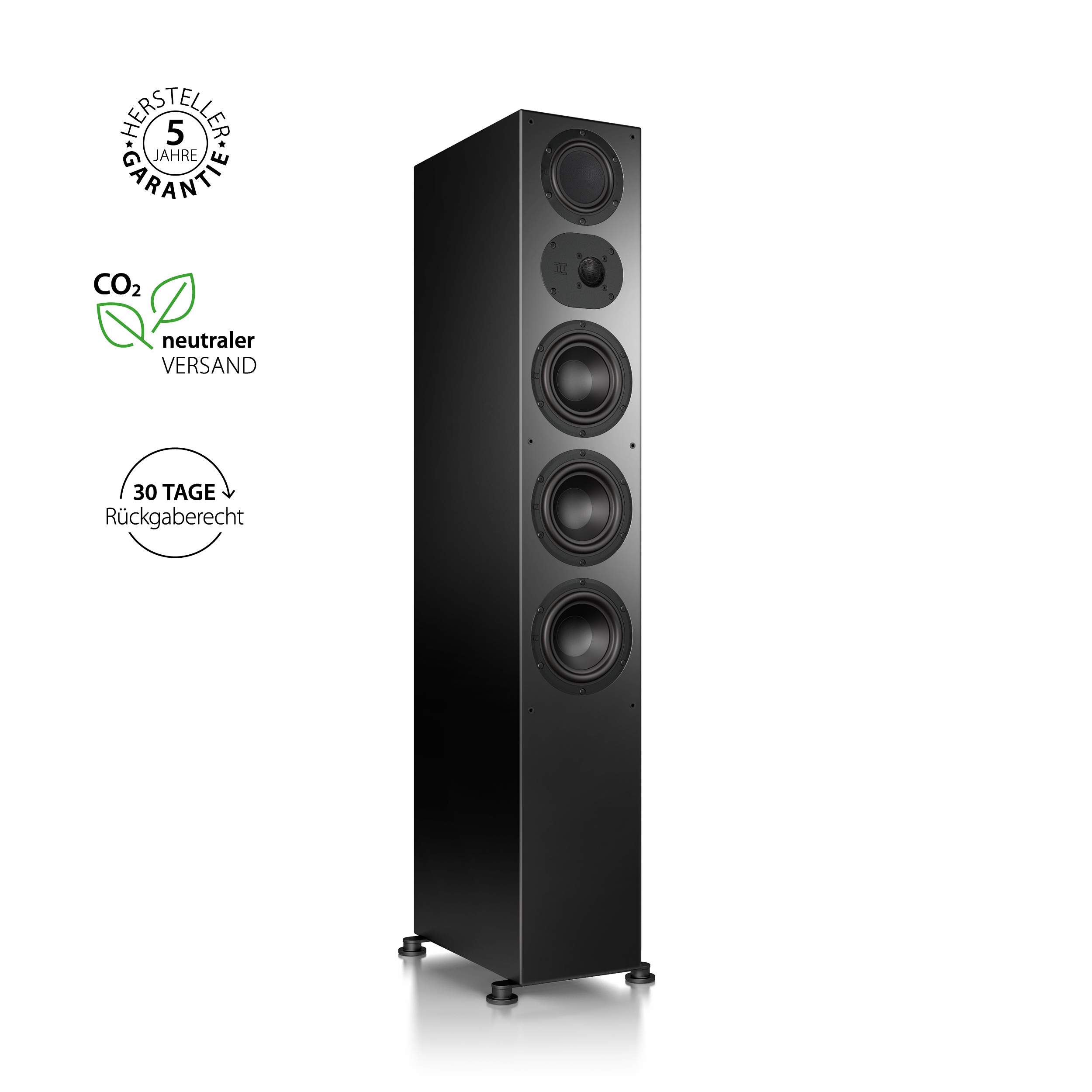 nuLine 284 nuLine 284 floorstanding loudspeaker in Black
