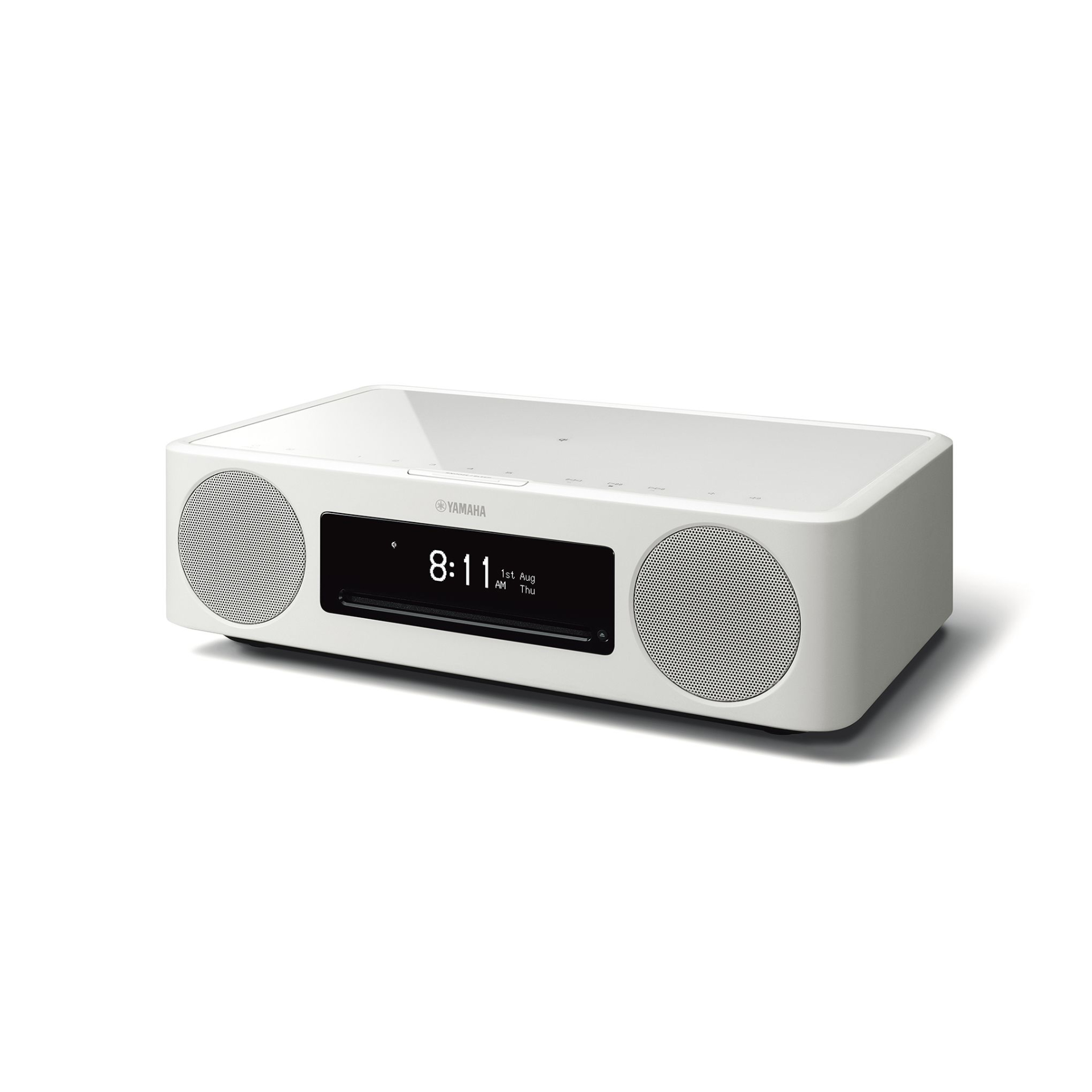 Yamaha Netzwerklautsprecher MusicCast 200 weiß Vorderseite