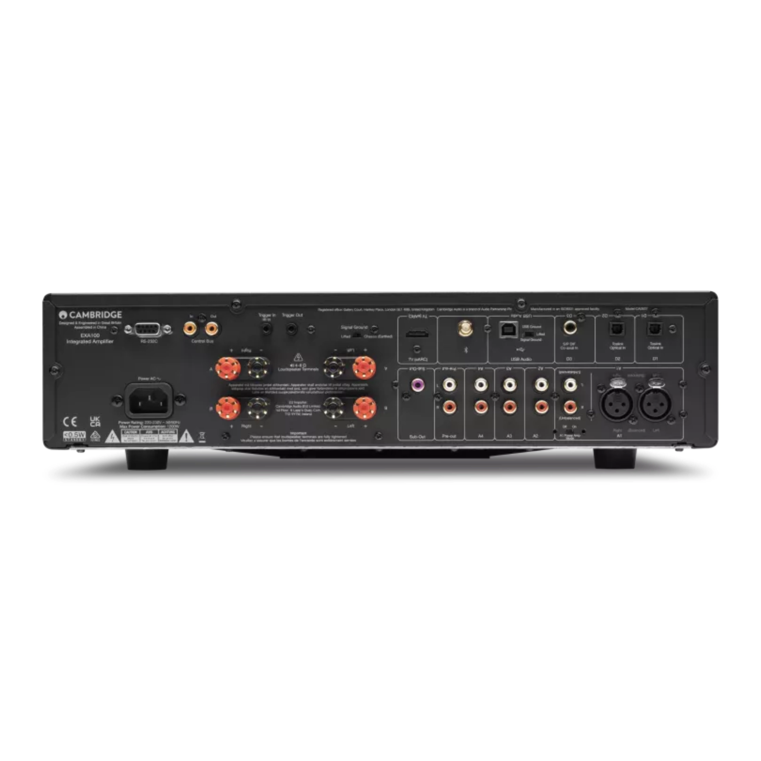 Cambridge Audio EXA 100 Rückseite