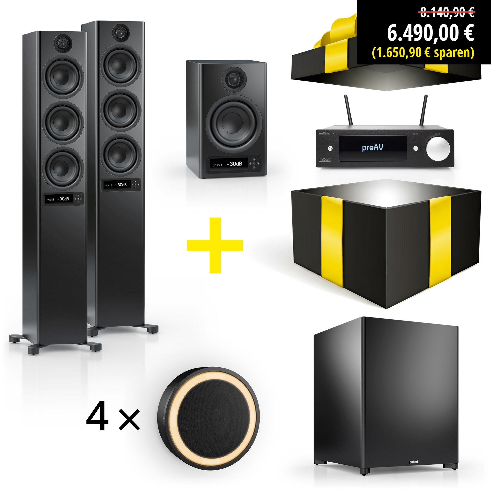 Set nuPro XS-6000 5.1.2 Set mit Preisvergünstigung