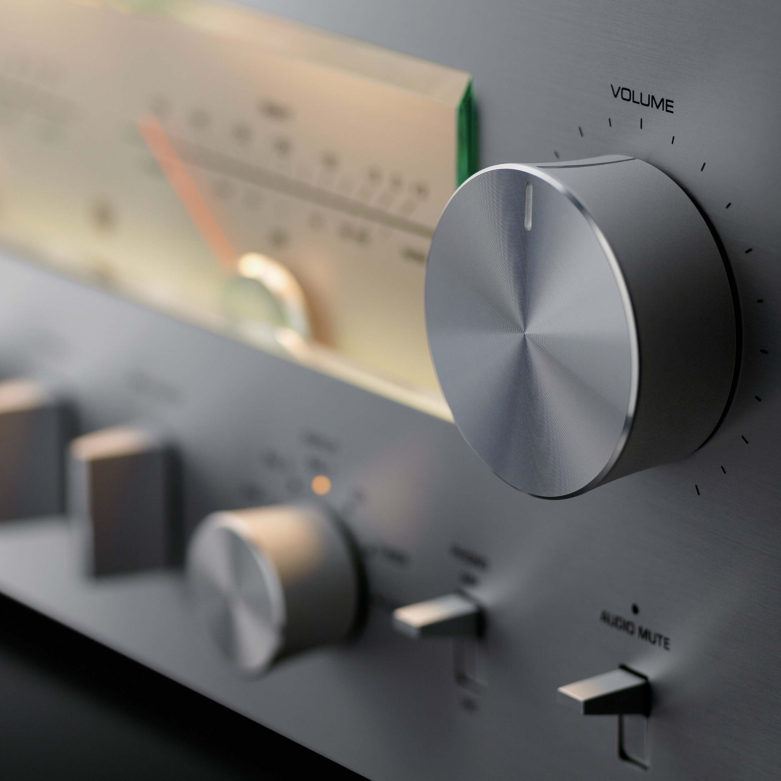 Yamaha A-S3200 Stereo Verstärker Detail Regler Yamaha A-S3200 Stereo Verstärker Detail Regler