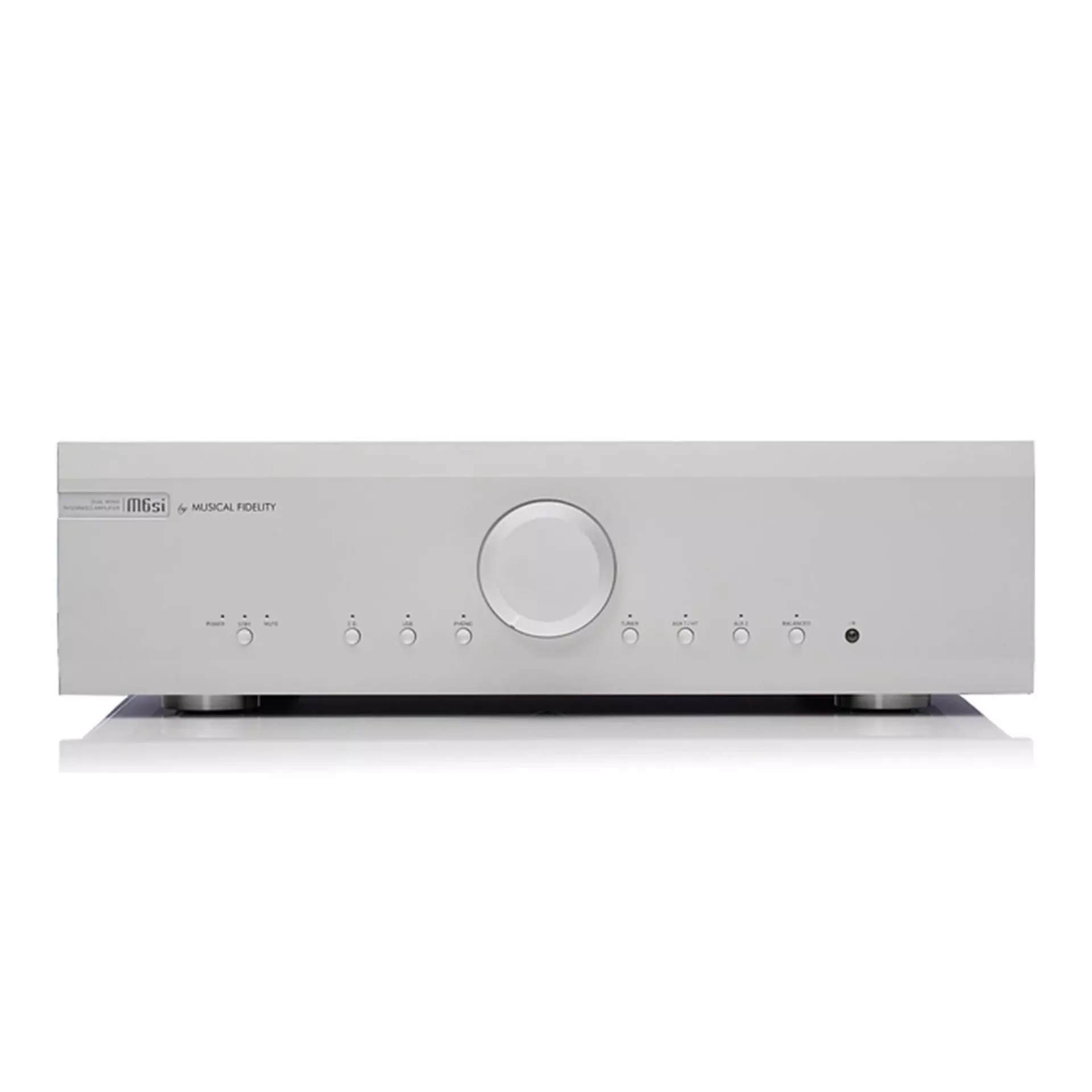 Musical Fidelity Stereo Verstärker M6si in Weiß Vorderseite