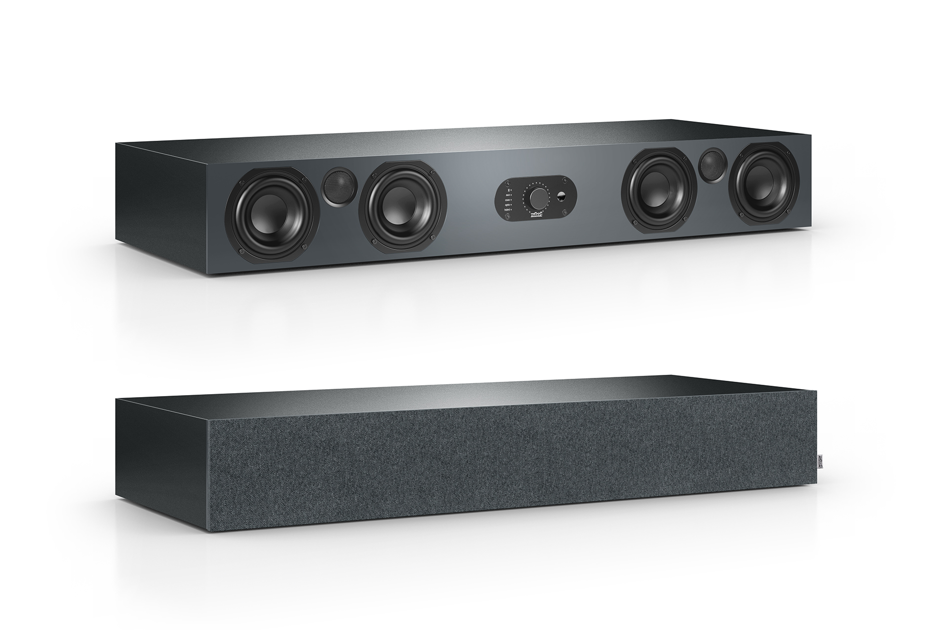 nuBoxx AS-425 max black with gray front with and without front panel nuBoxx AS-425 max black with gray front with and without front panel