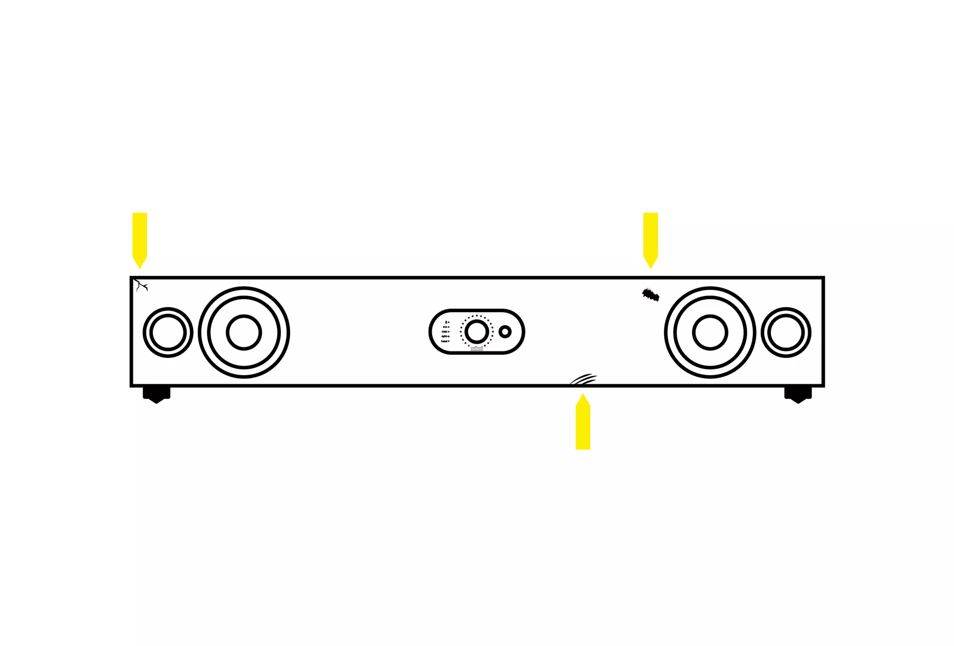 B-Ware Illustration Soundbar B-Ware Illustration Soundbar